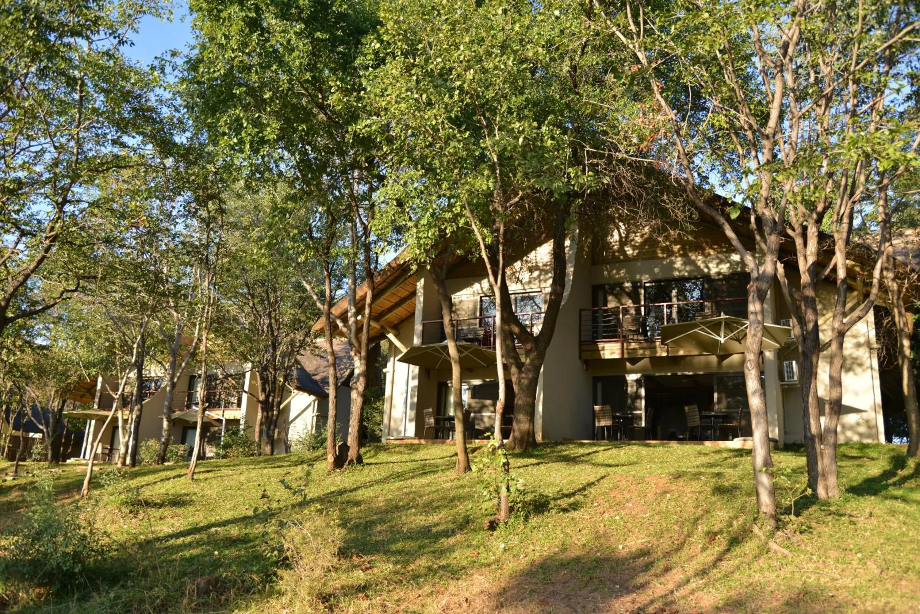 Property building in Victoria Falls Safari Suites