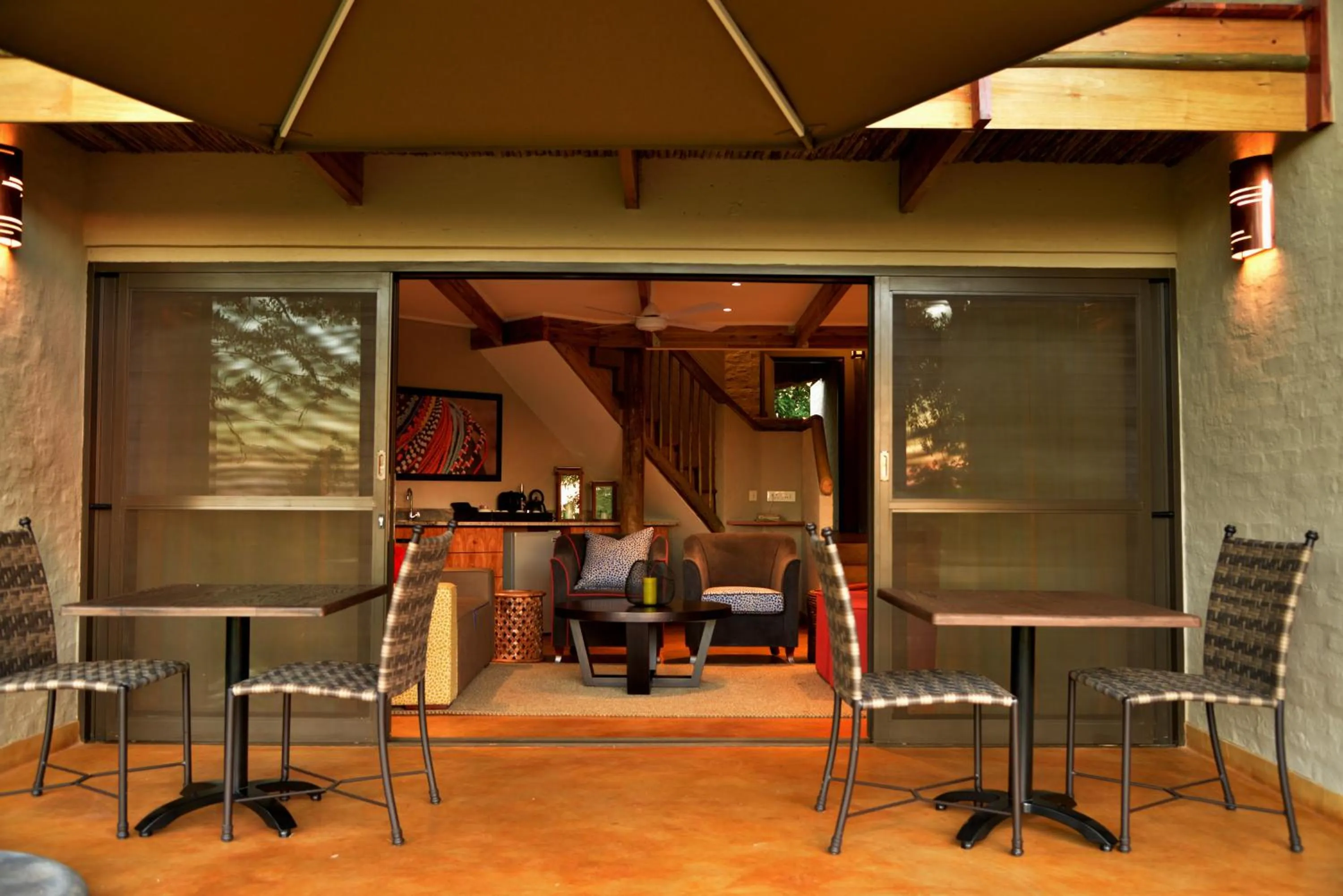 Balcony/Terrace in Victoria Falls Safari Suites