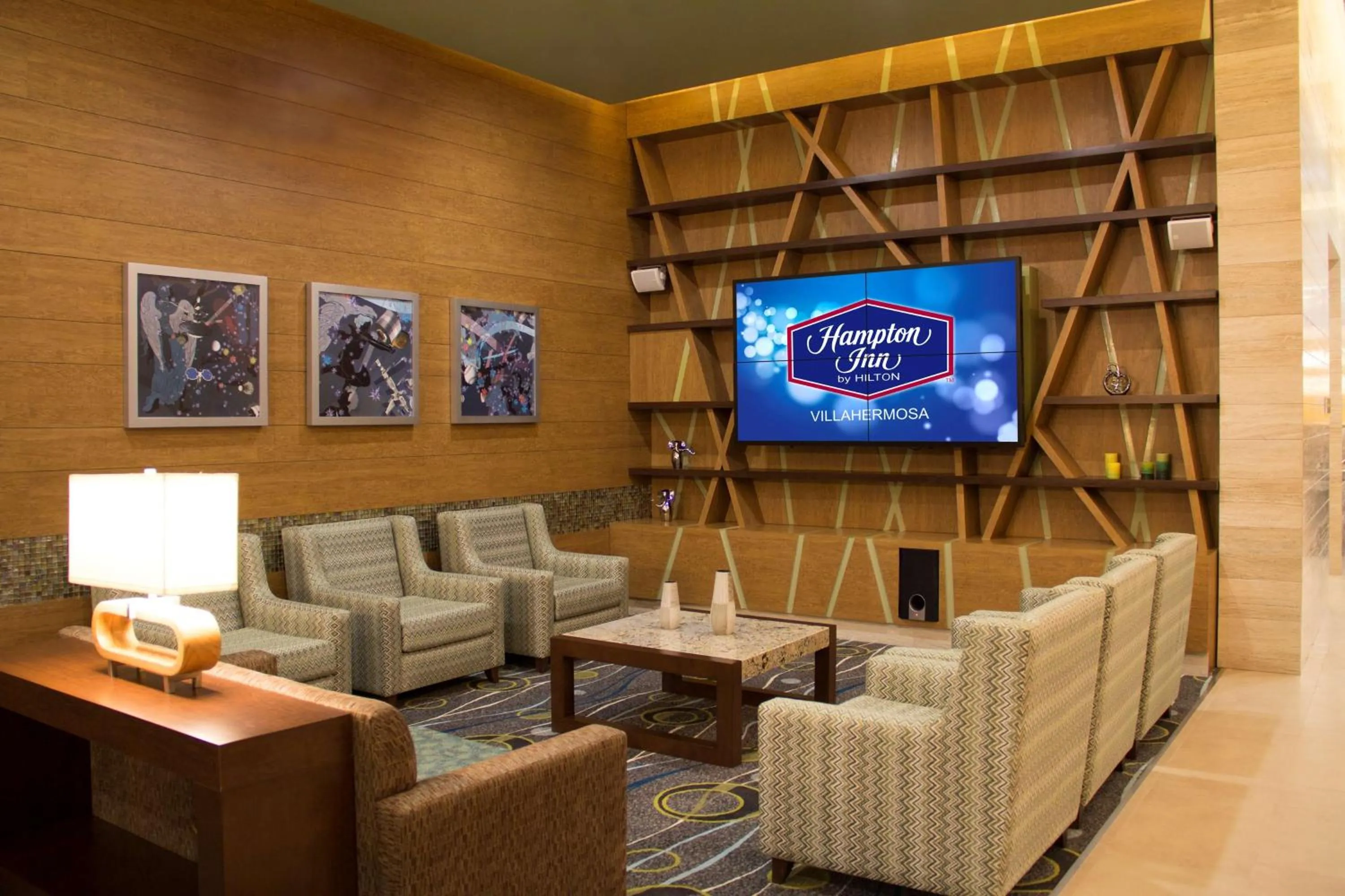 Lobby or reception in Hampton Inn by Hilton Villahermosa