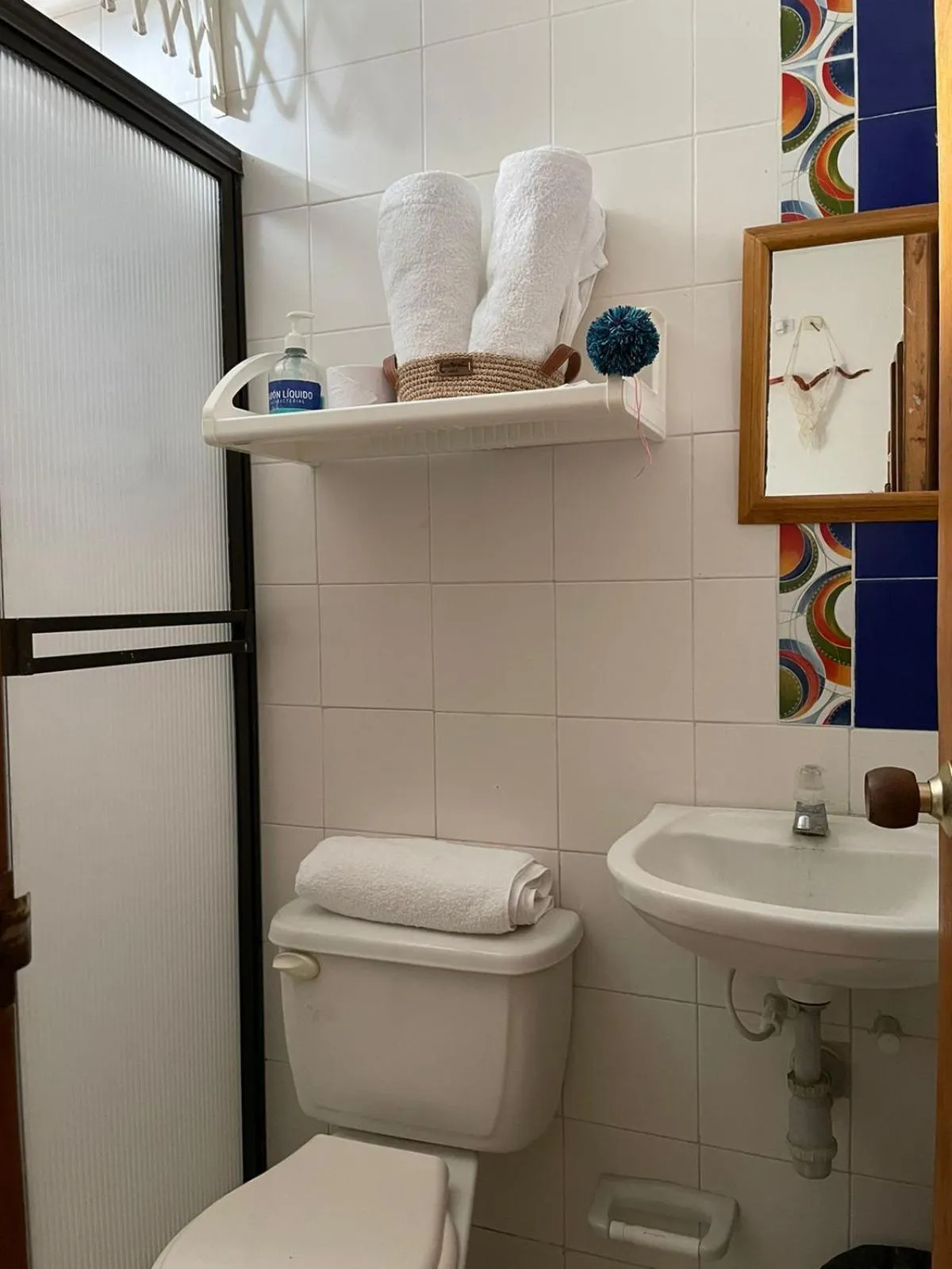 Bathroom in Casa Inés Tolú