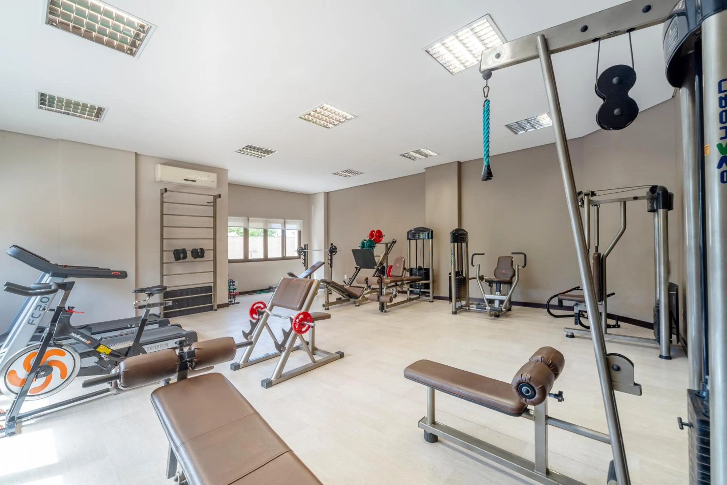 Fitness centre/facilities in Hotel Laghetto Villa Moura