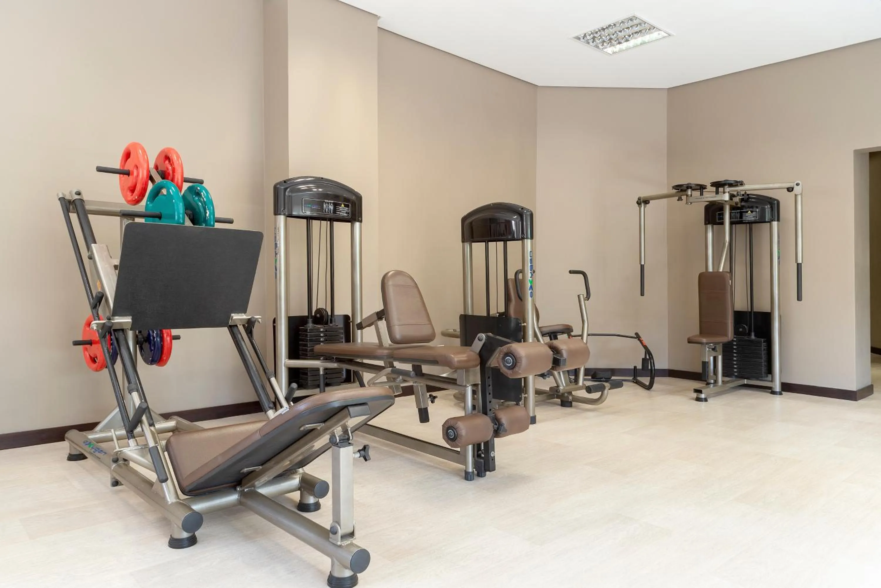 Fitness centre/facilities in Hotel Laghetto Villa Moura