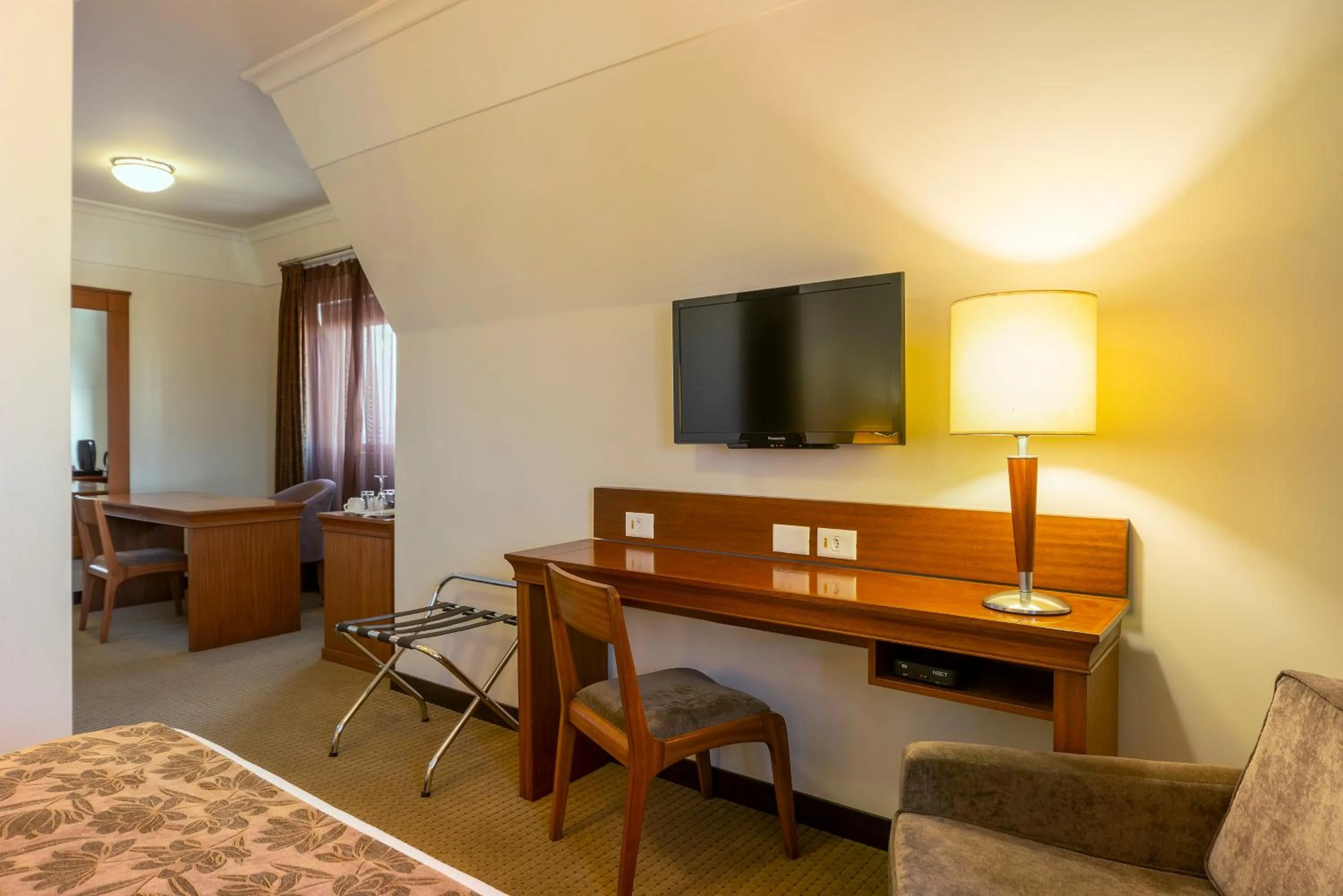 Bedroom, Bed in Hotel Laghetto Villa Moura