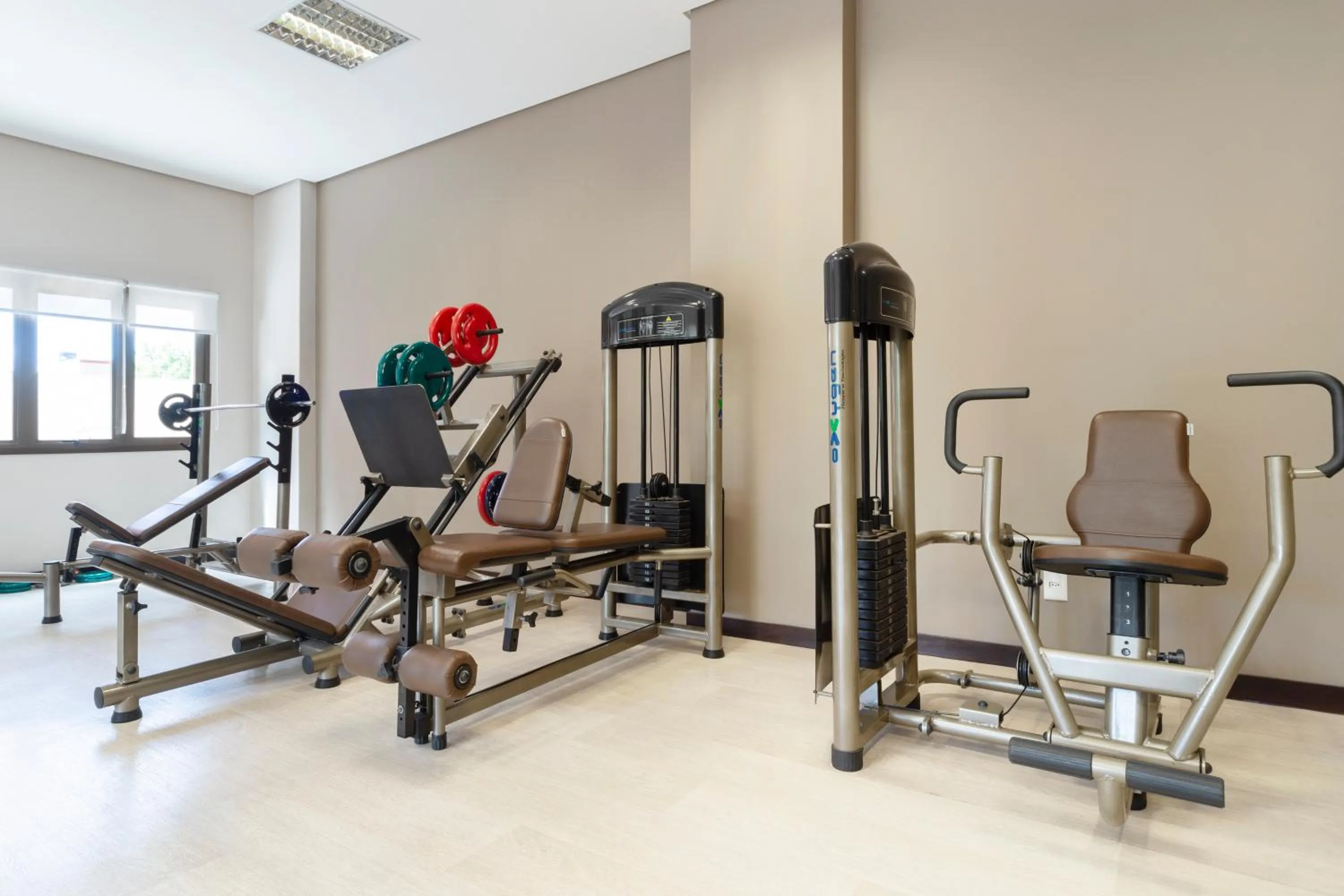 Fitness centre/facilities in Hotel Laghetto Villa Moura