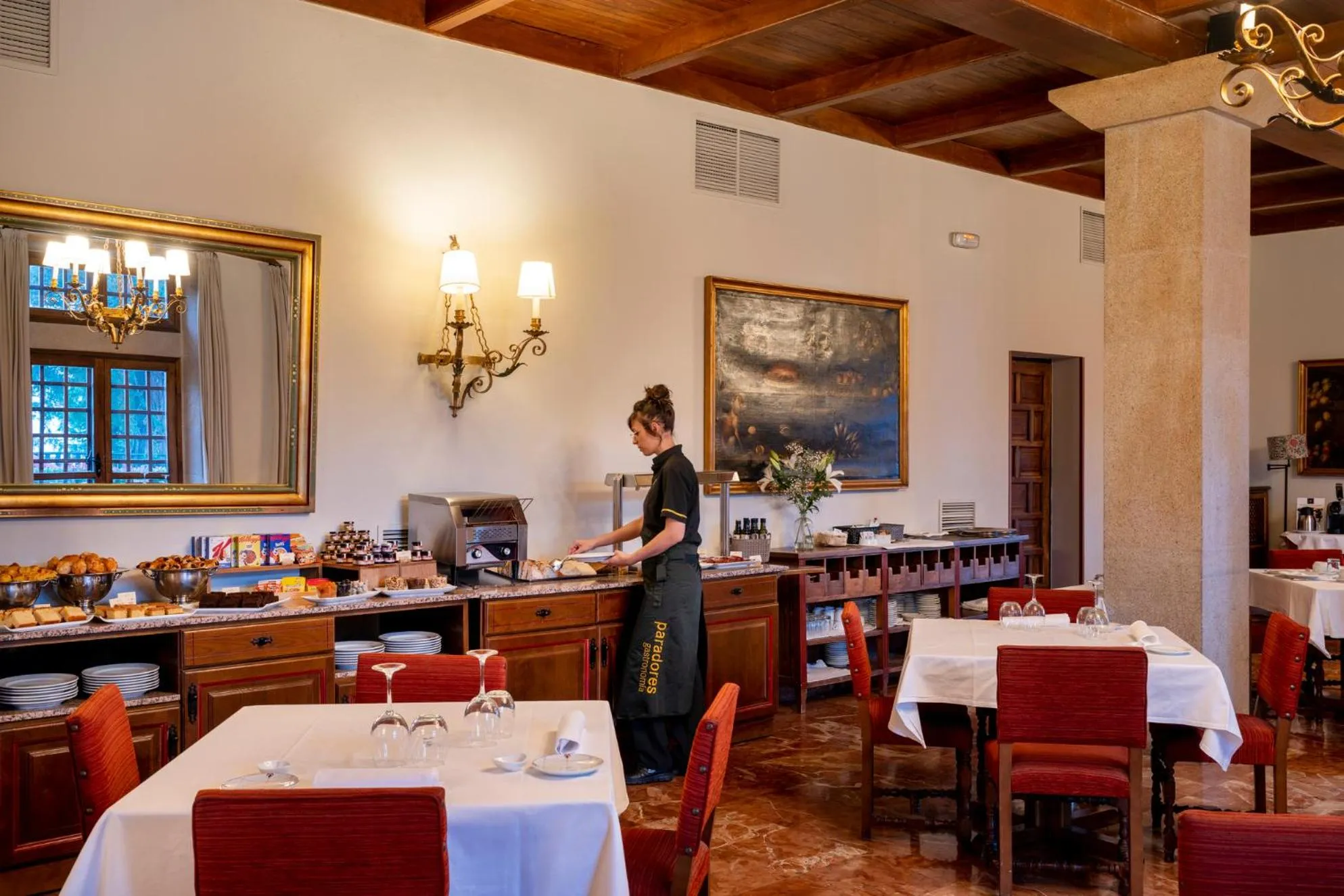 Breakfast in Parador de Verín
