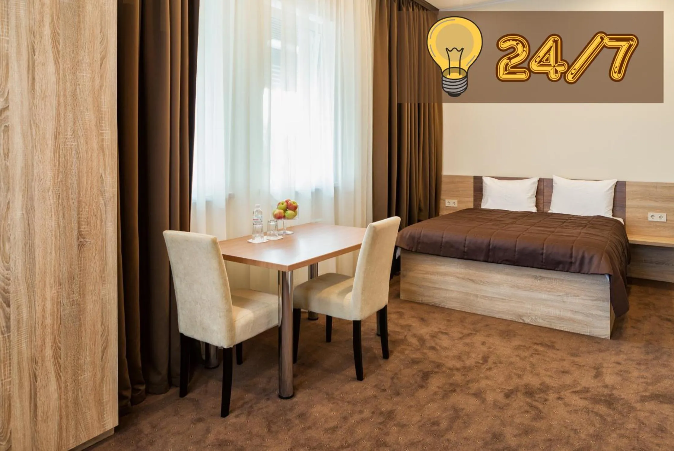 Photo of the whole room, Bed in Twin Apart Hotel