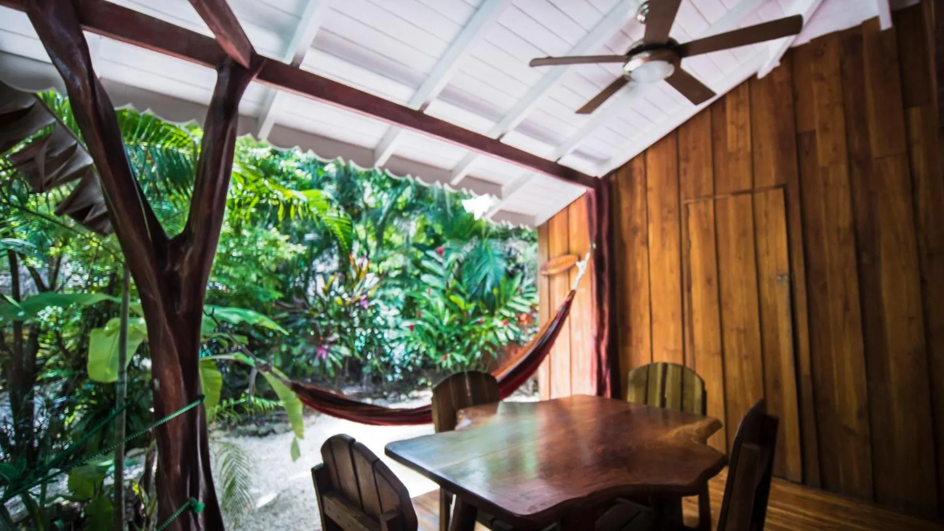Patio in Hotel El Pequeño Gecko Verde