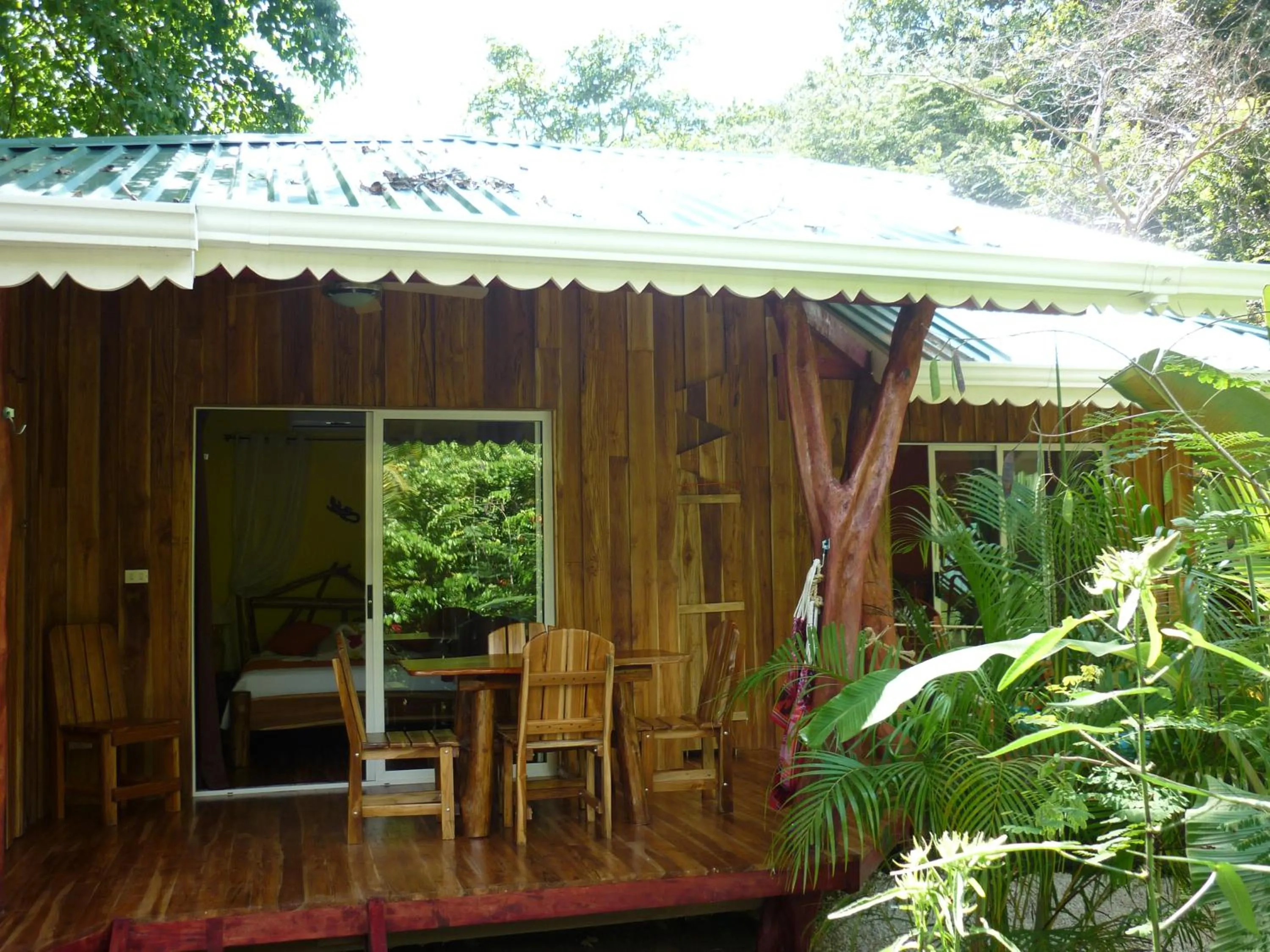 Patio in Hotel El Pequeño Gecko Verde