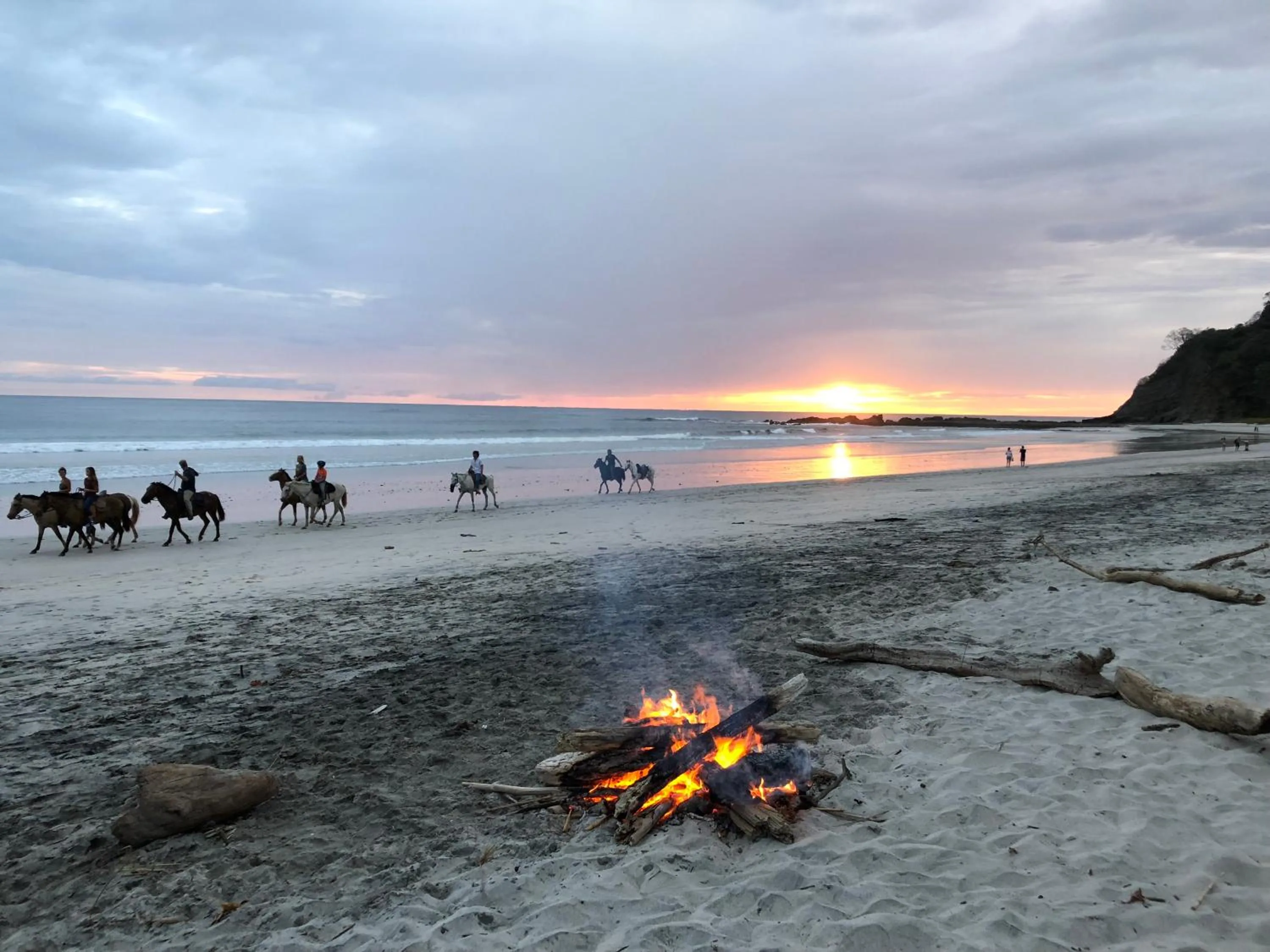 Horse-riding in Hotel El Pequeño Gecko Verde