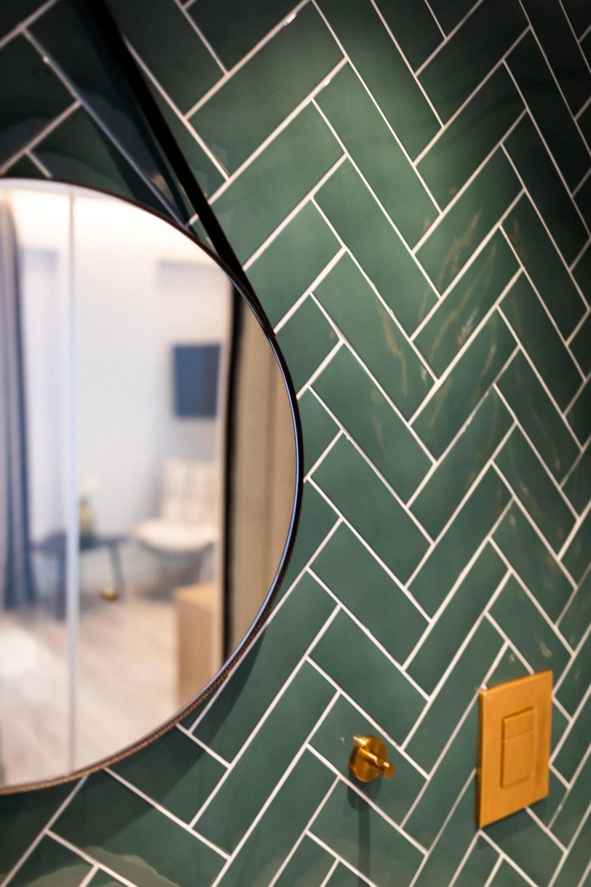 Bathroom in Old Port Hotel