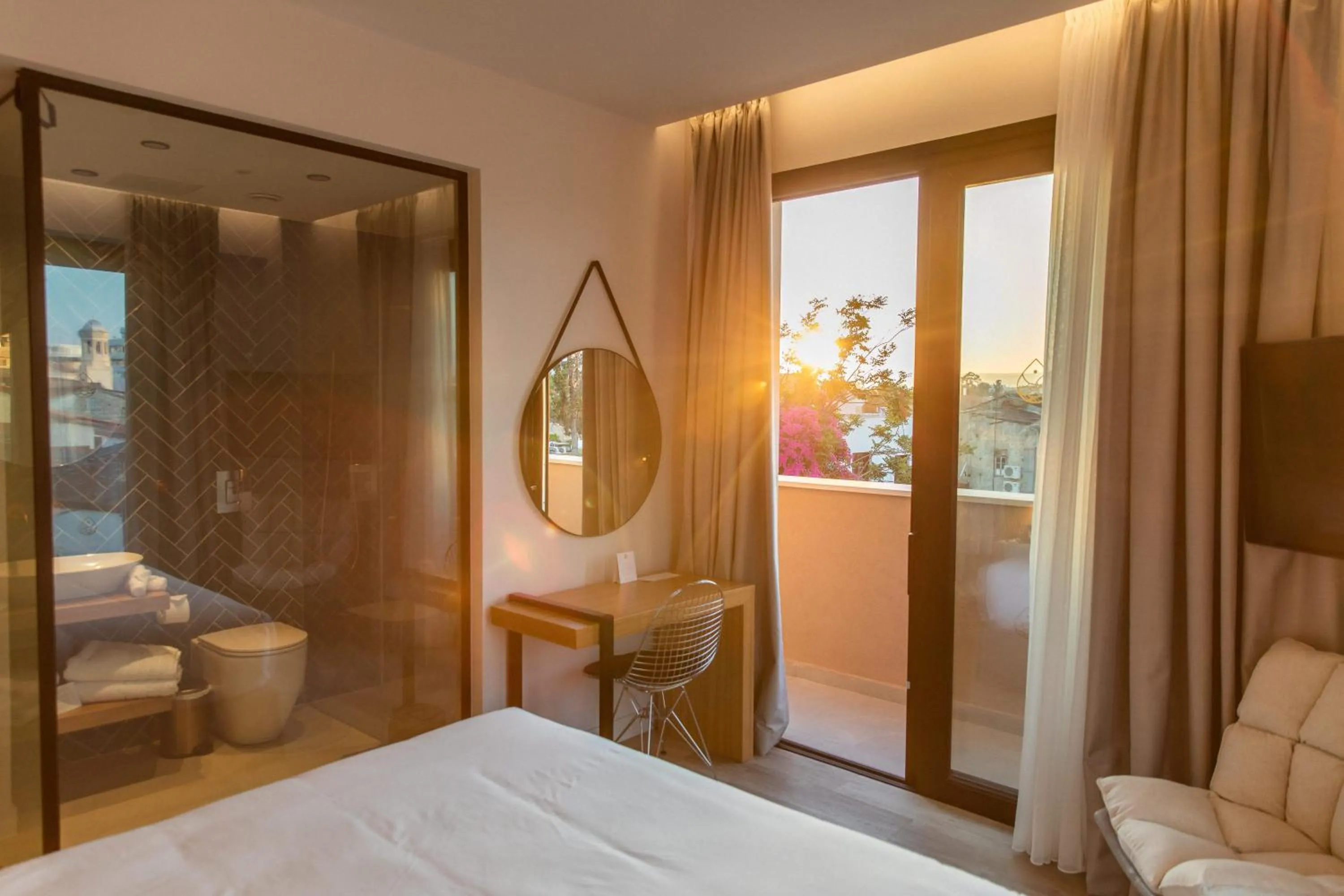 Bed in Old Port Hotel