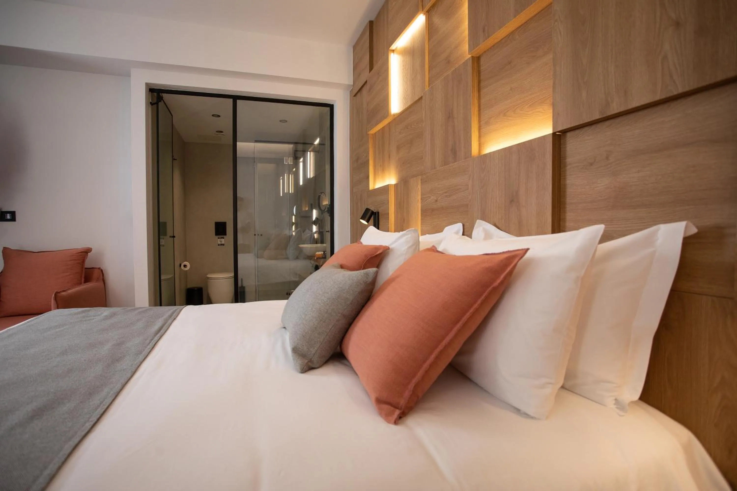 Bed in Old Port Hotel