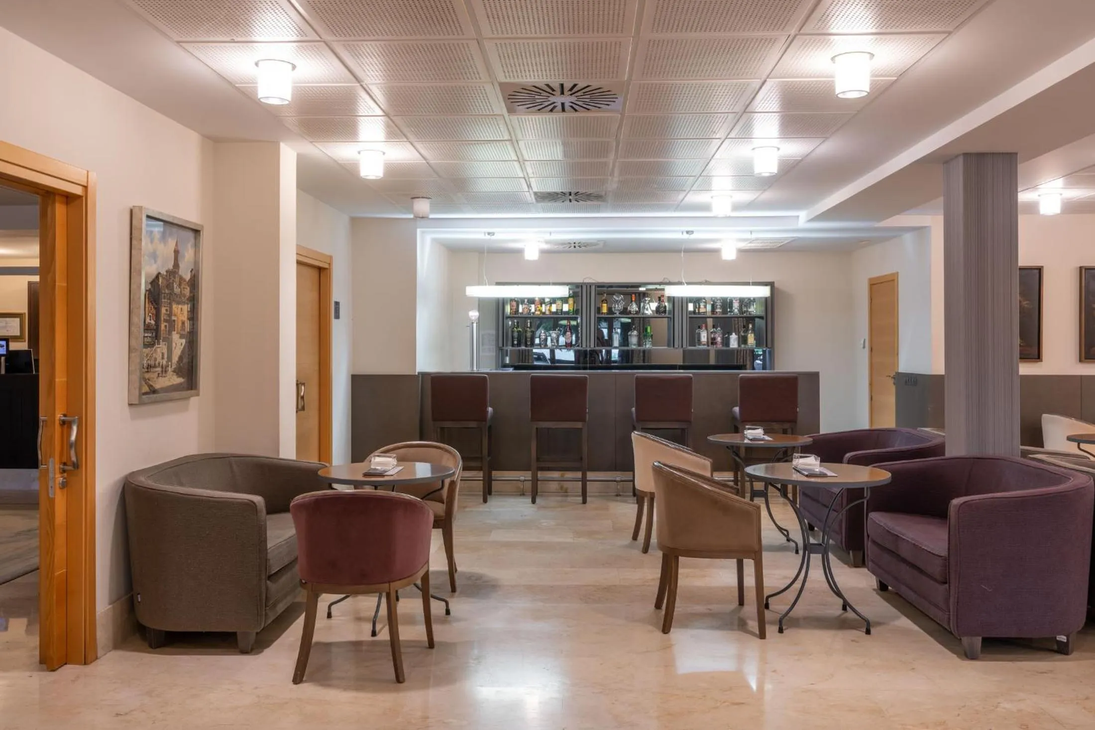 Lounge or bar in Parador de Villafranca del Bierzo