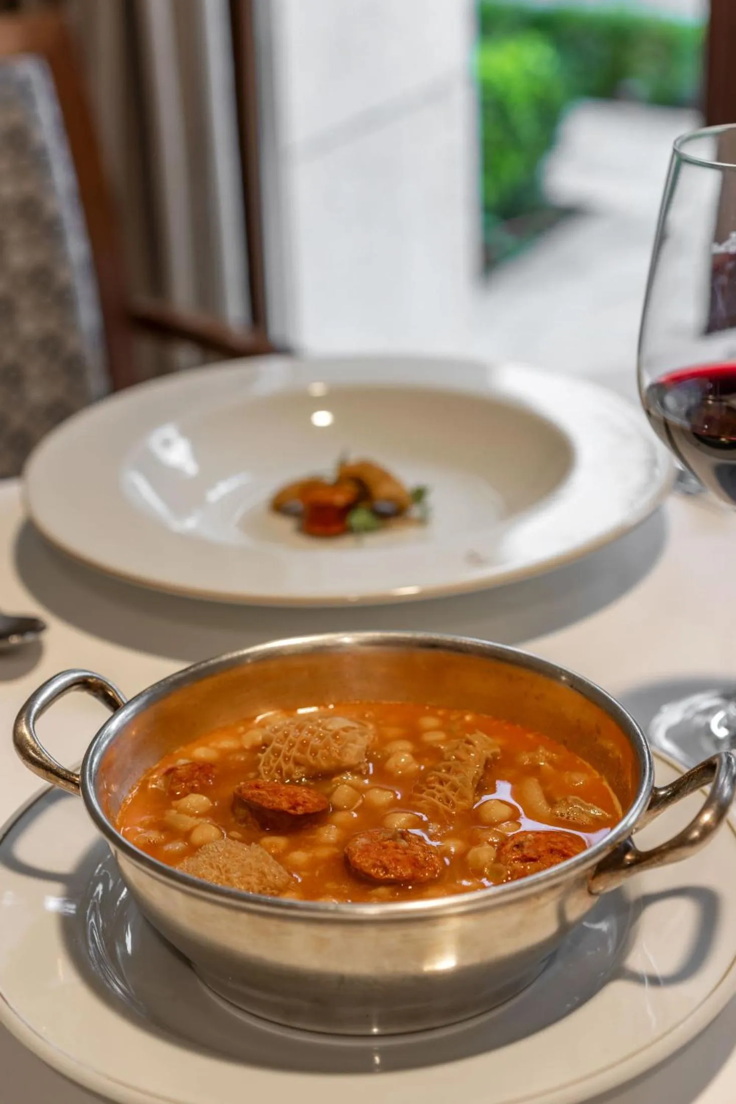 Food in Parador de Villafranca del Bierzo