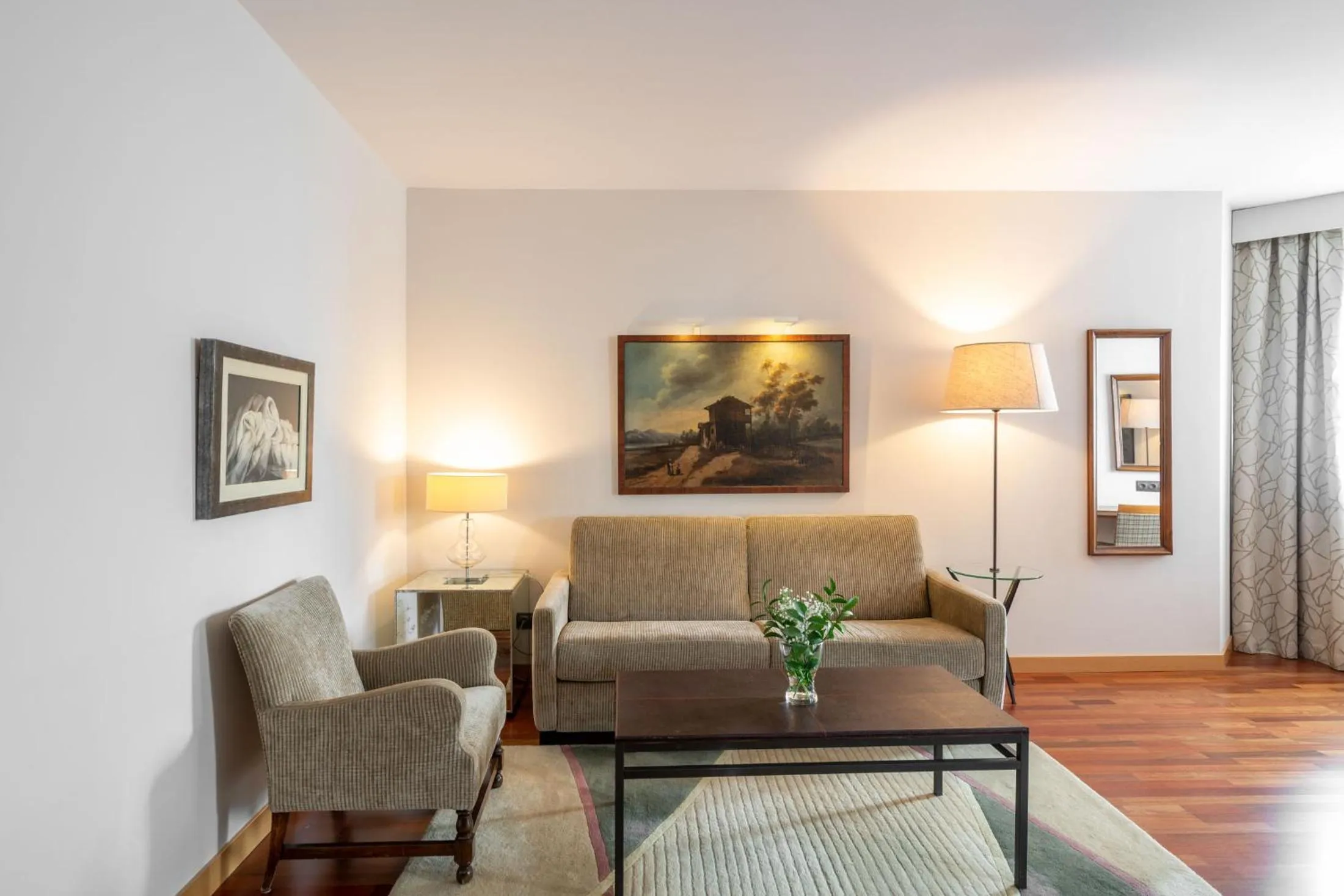 Living room in Parador de Villafranca del Bierzo