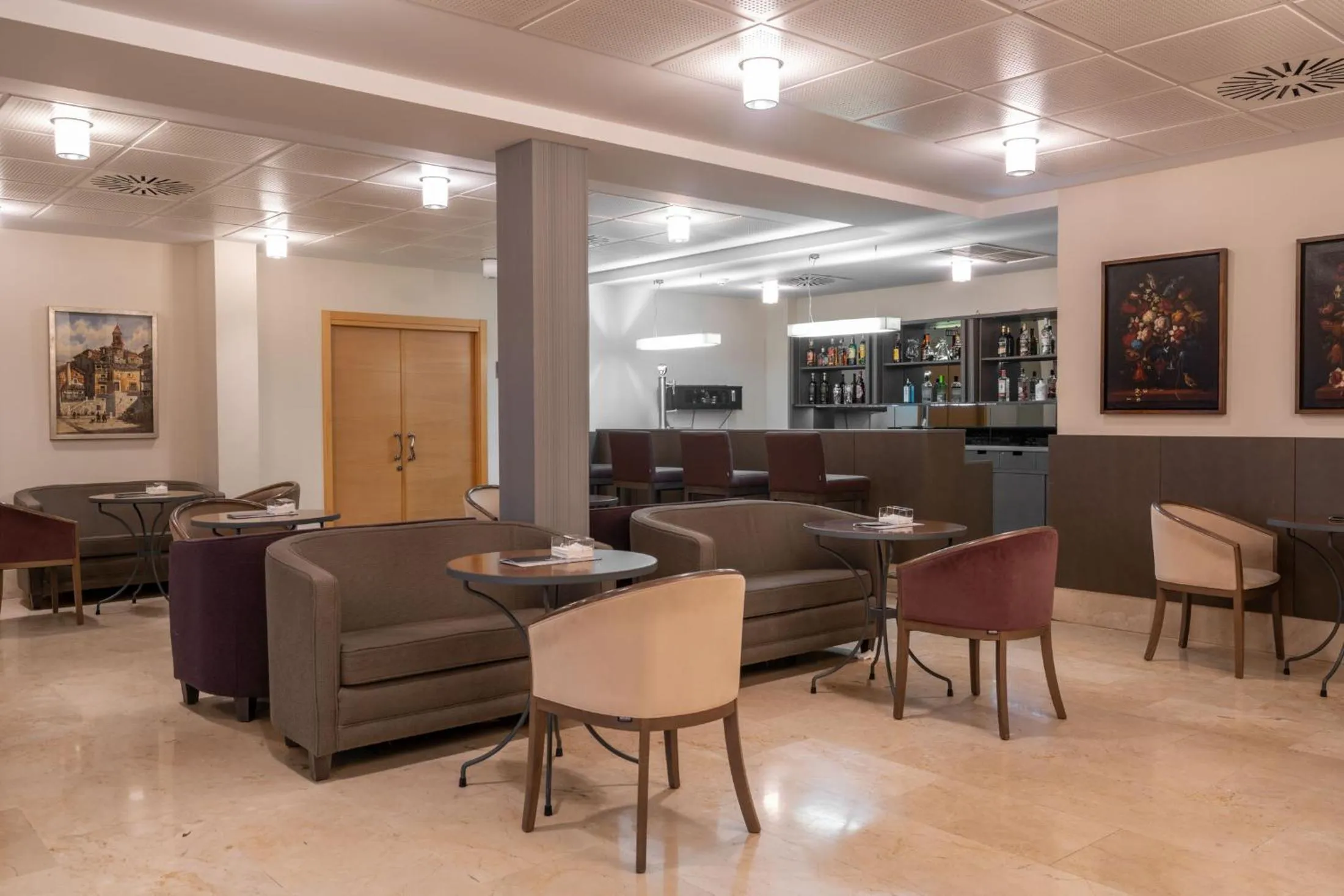 Lounge or bar in Parador de Villafranca del Bierzo