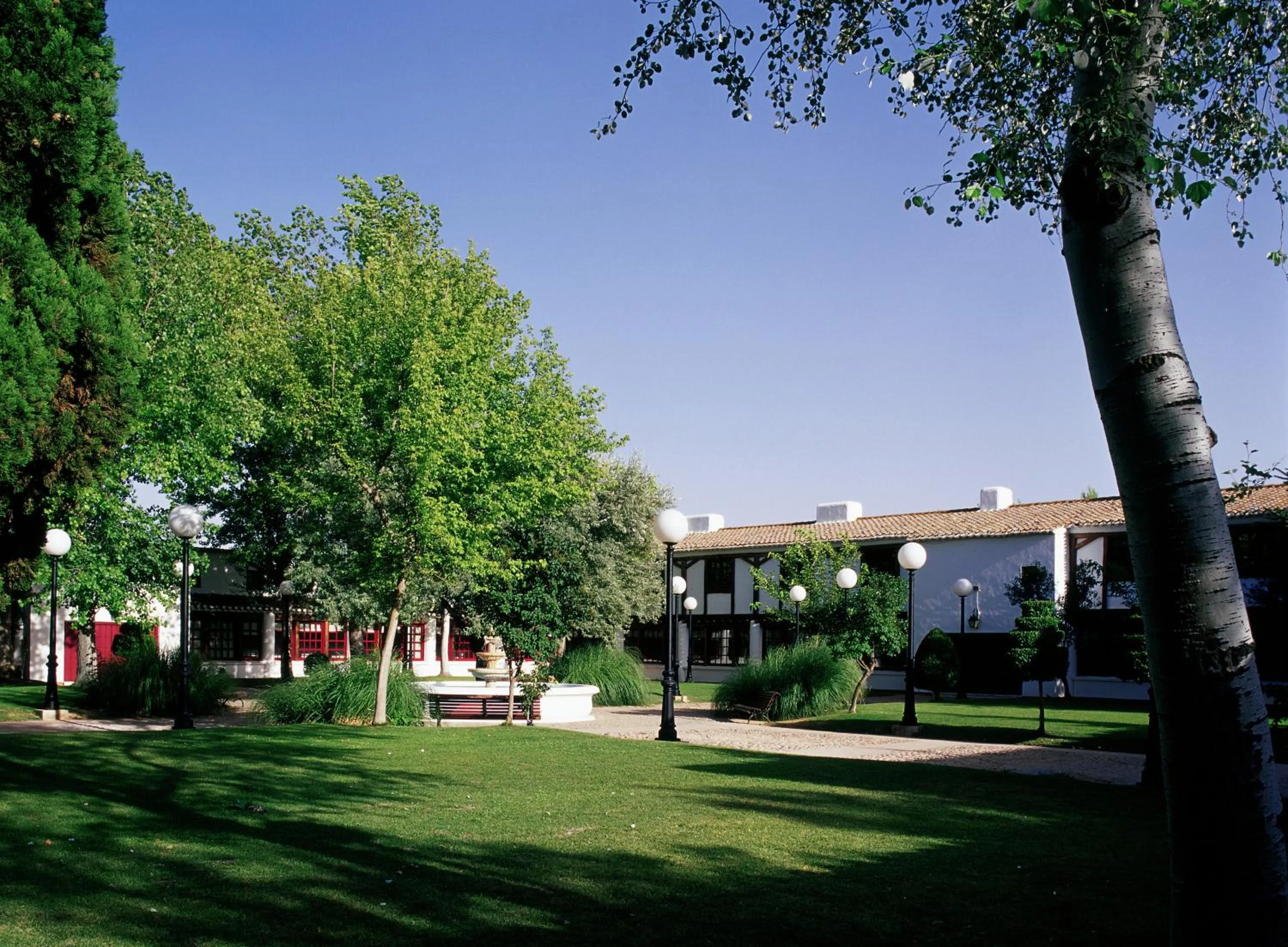 Patio in Parador de Albacete