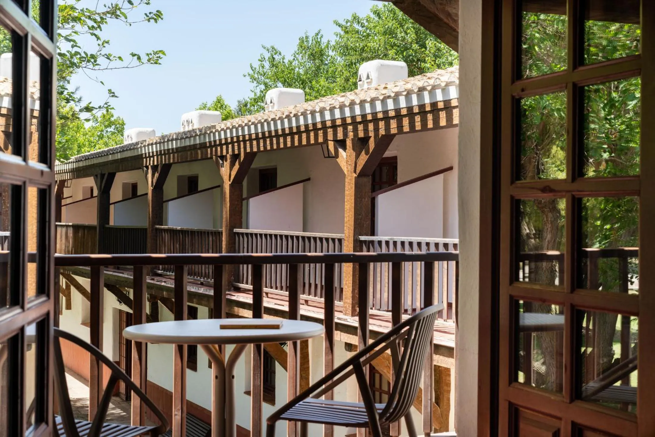 Decorative detail in Parador de Albacete