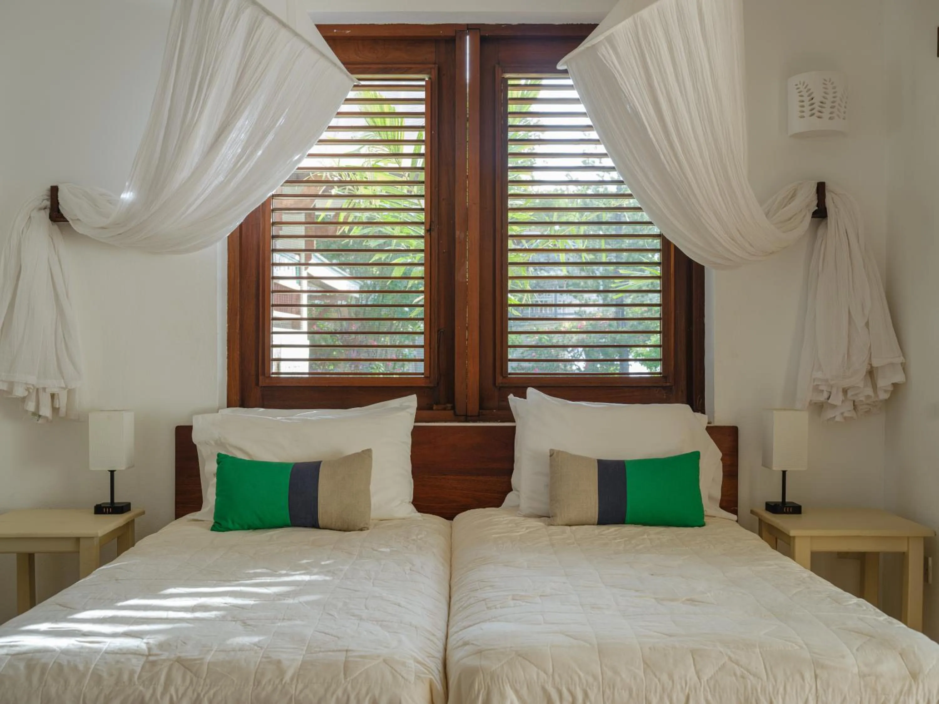 Bed in Gingerbread Suites