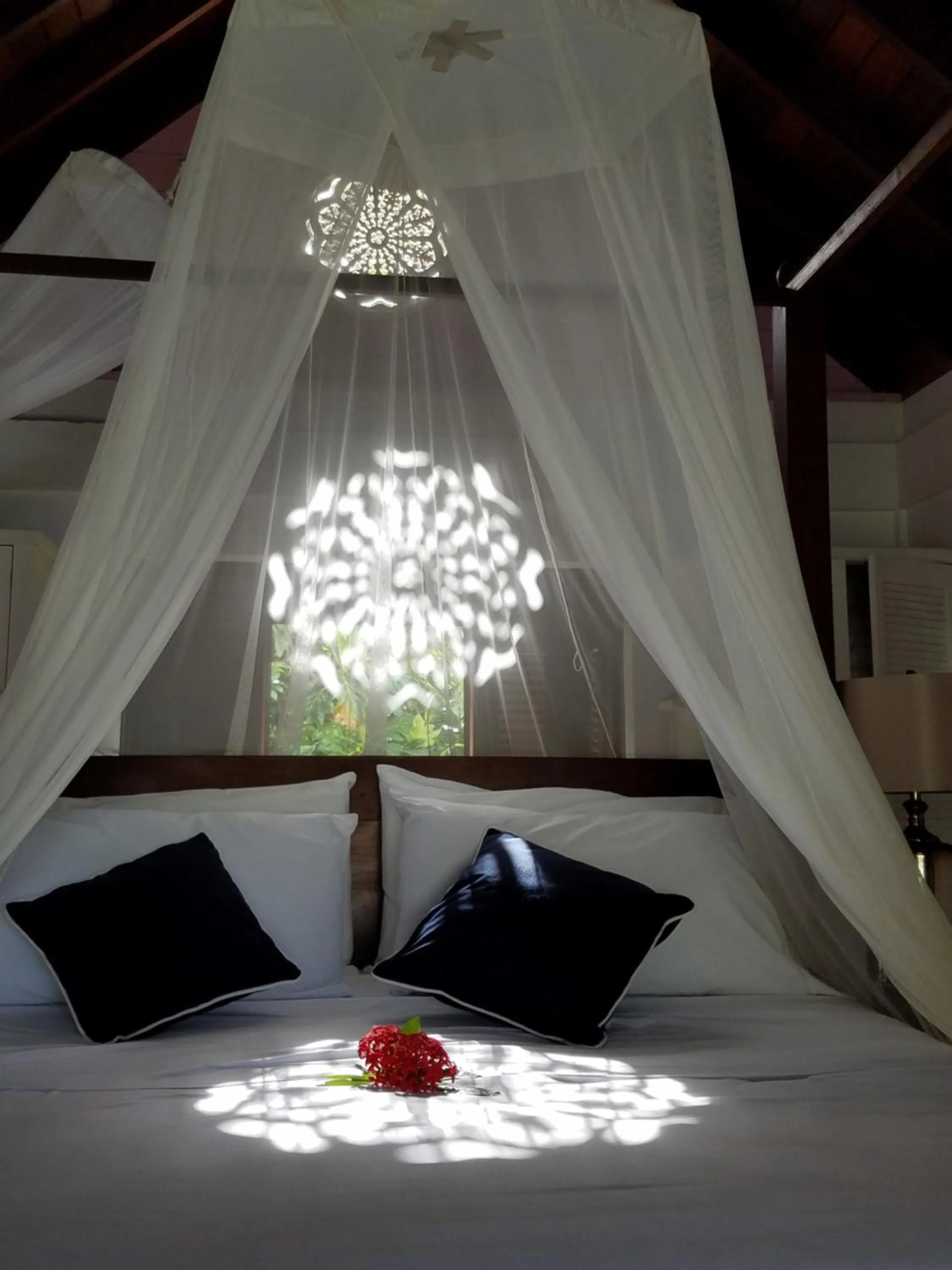 Bed in Gingerbread Suites