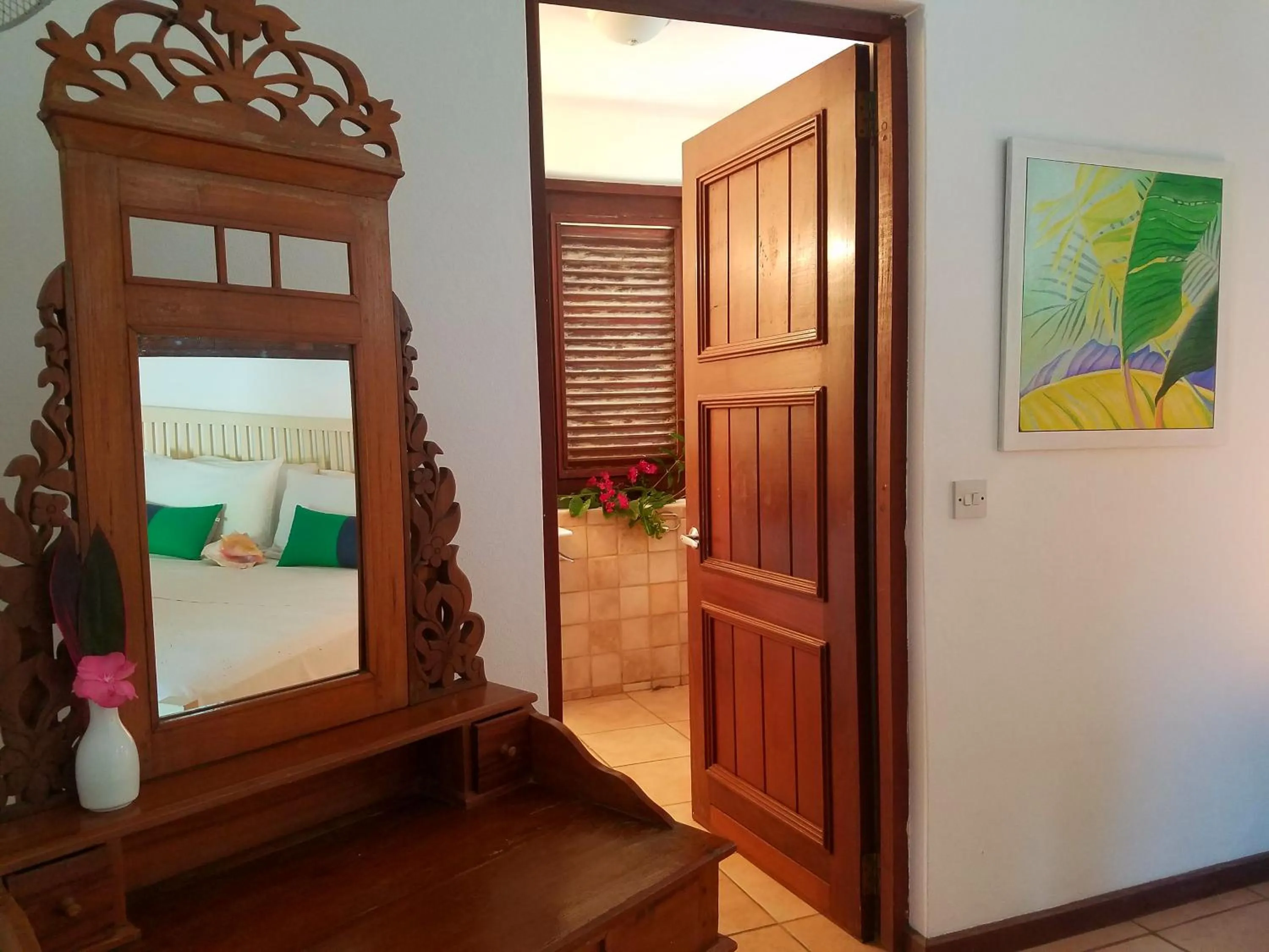 Bed in Gingerbread Suites