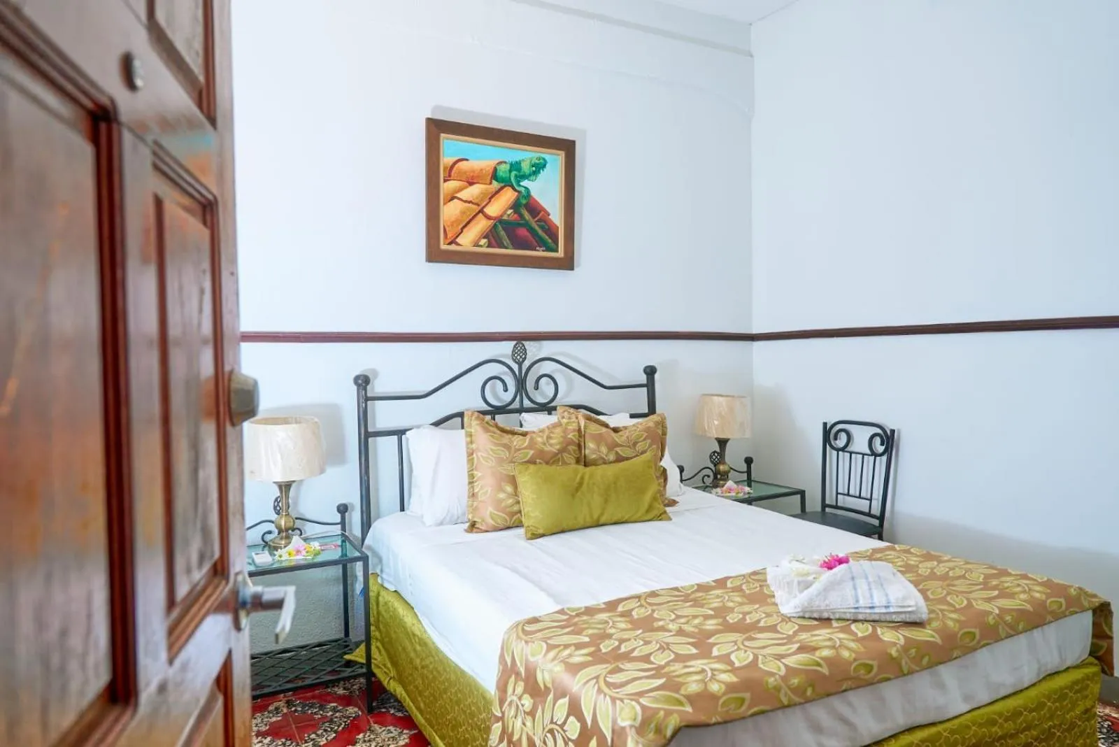 Bed in Hotel Los Balcones Leon