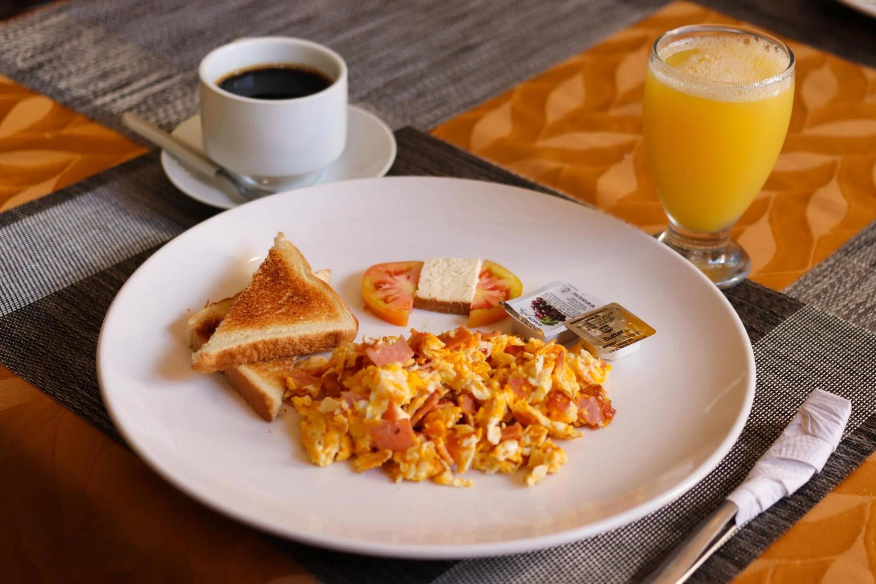 Breakfast in Hotel Los Balcones Leon