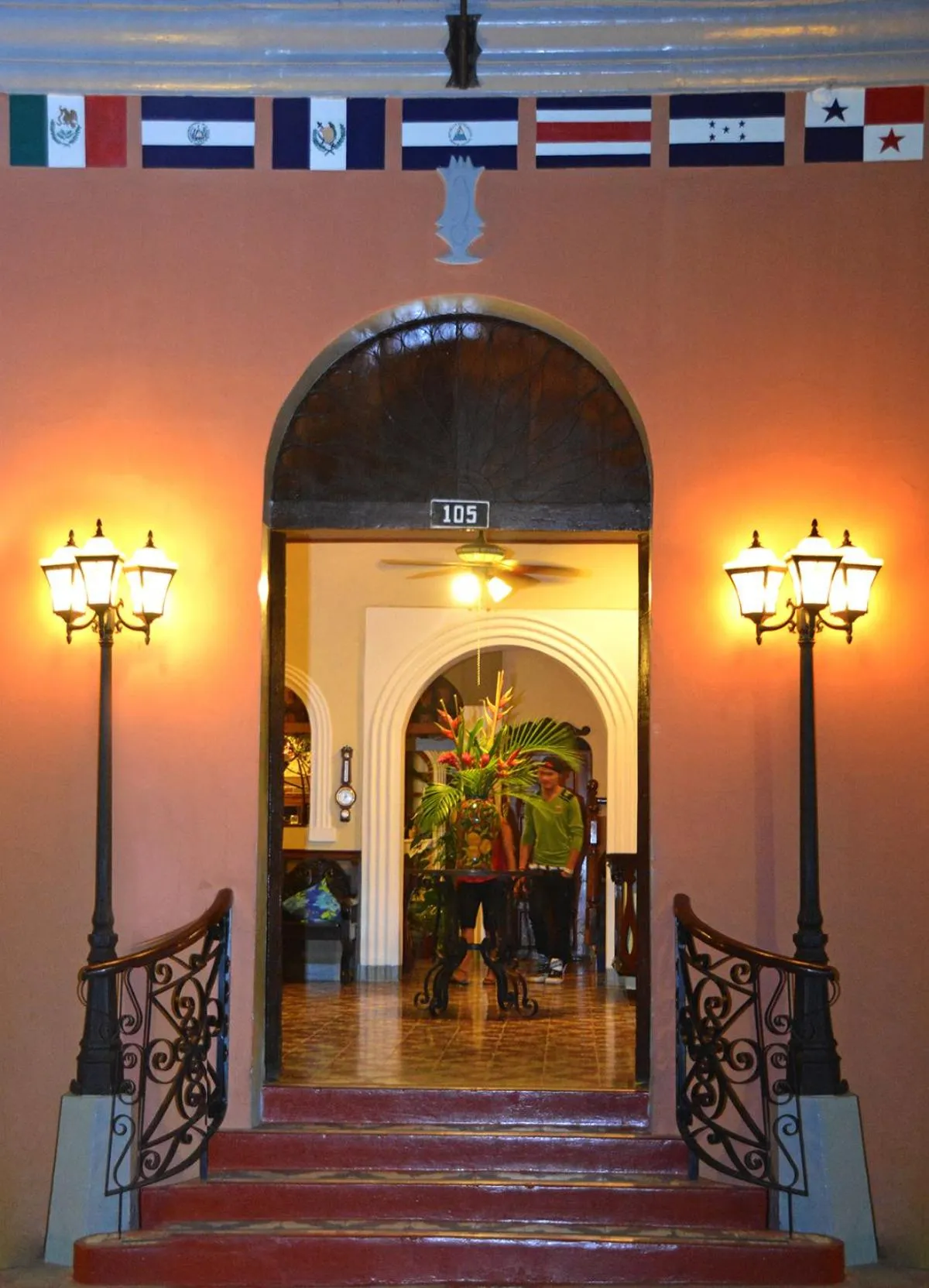 Facade/entrance in Hotel Los Balcones Leon