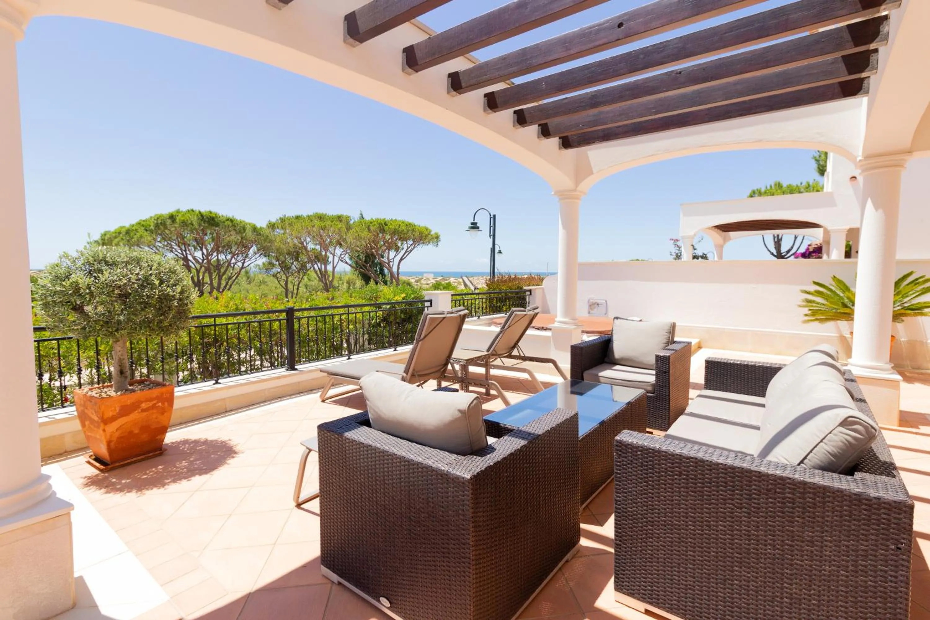 Patio in Dunas Douradas Beach Club