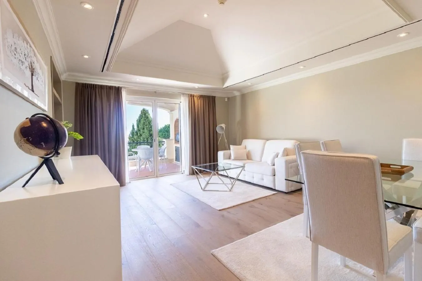 Living room in Dunas Douradas Beach Club