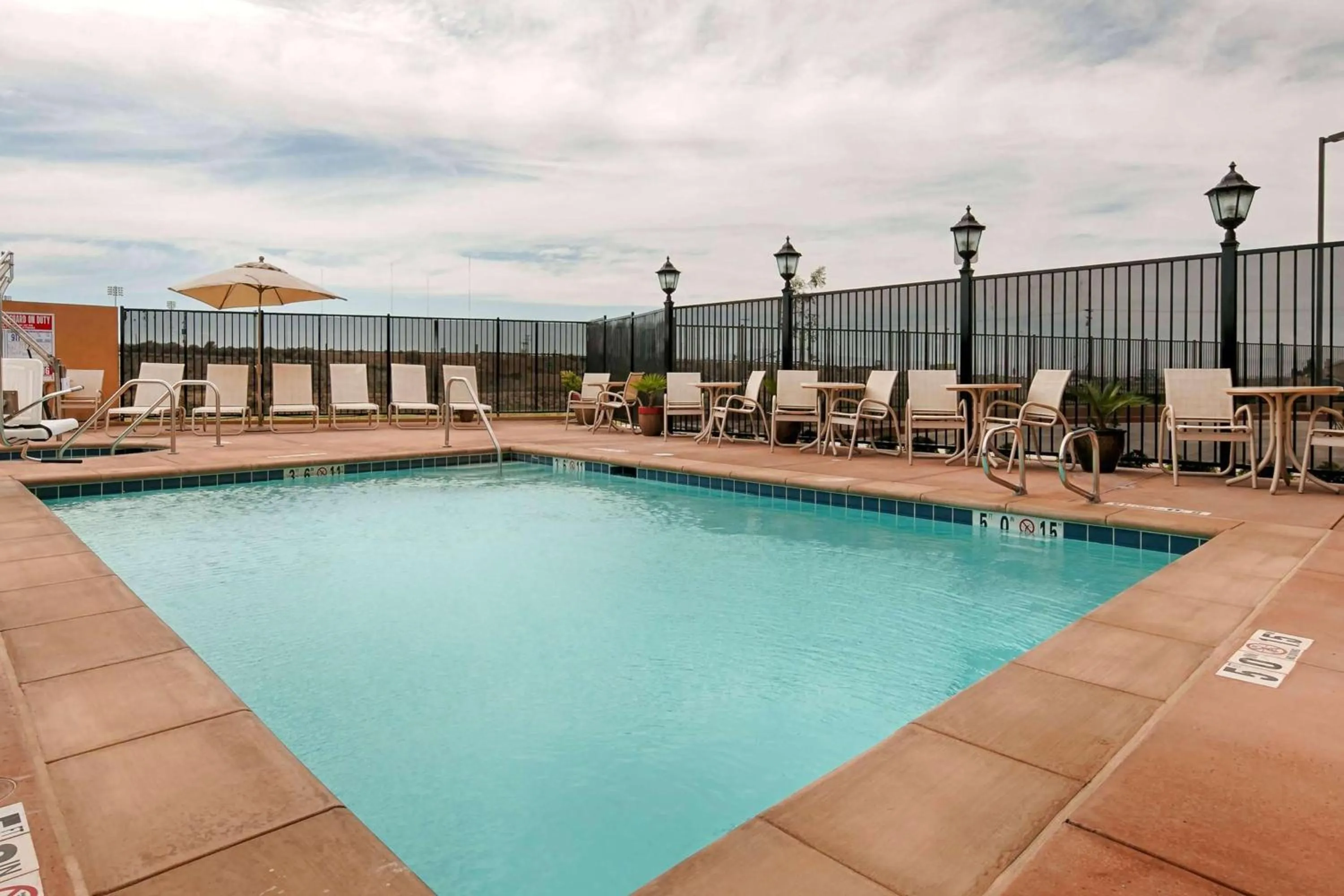 Pool view in Best Western Plus Desert Poppy Inn