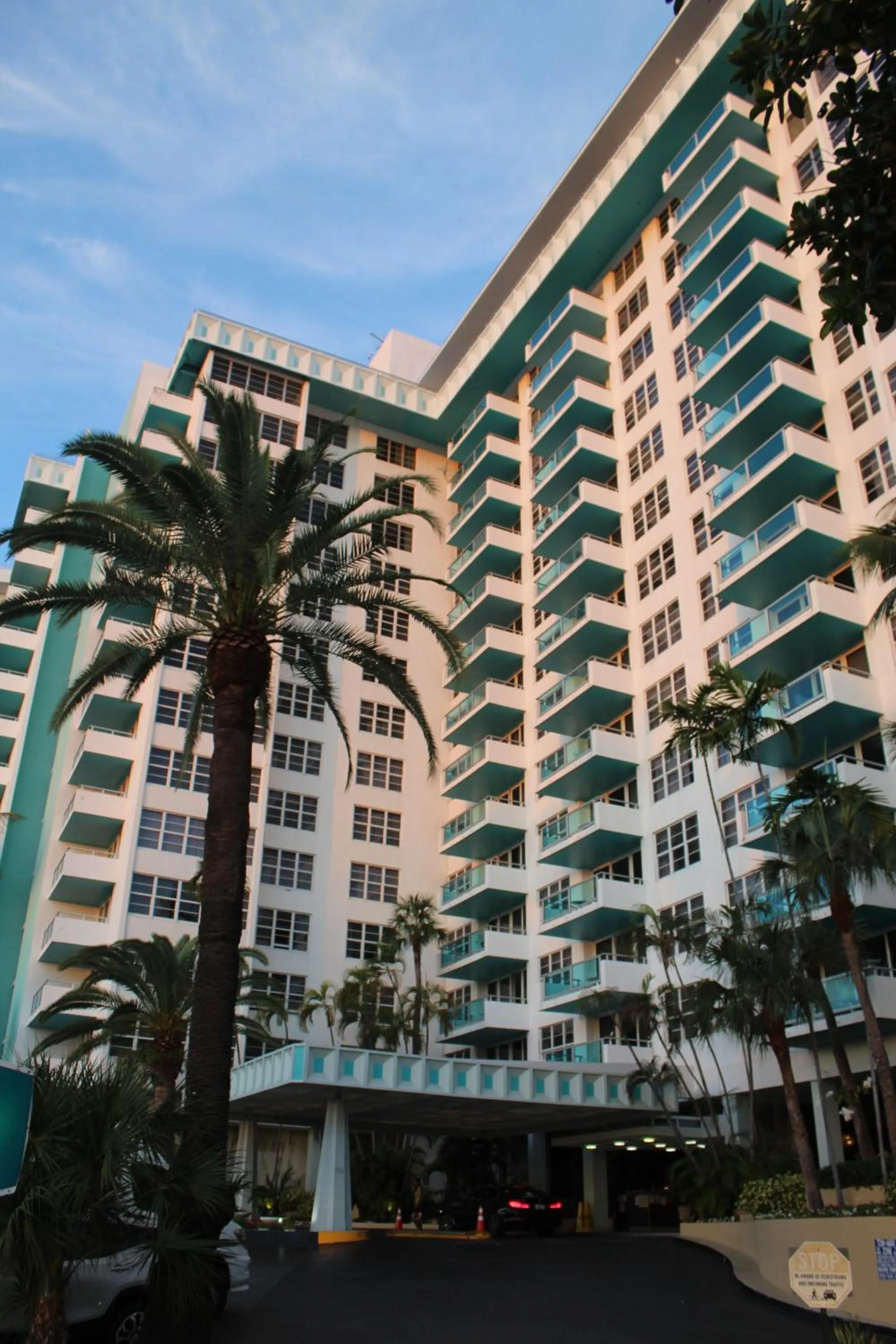 Property building in Seacoast Suites on Miami Beach
