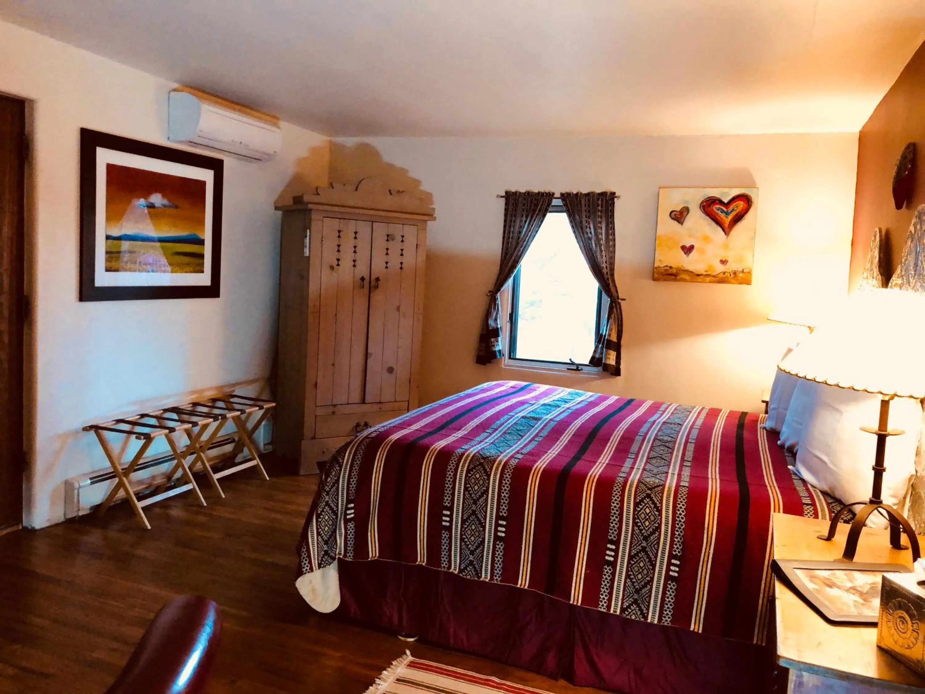 Bed in Santa Fe Bed & Breakfast