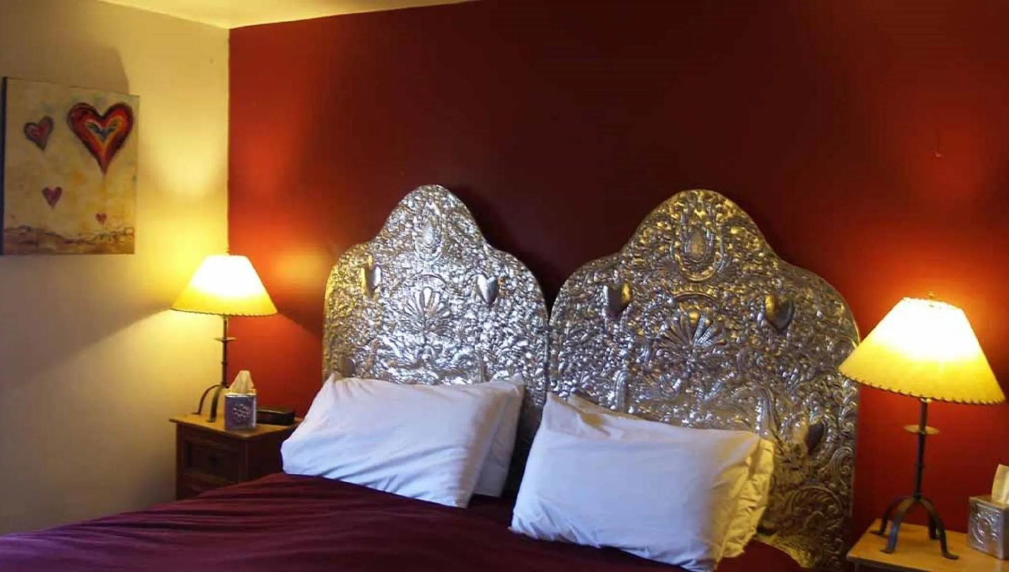 Bed in Santa Fe Bed & Breakfast