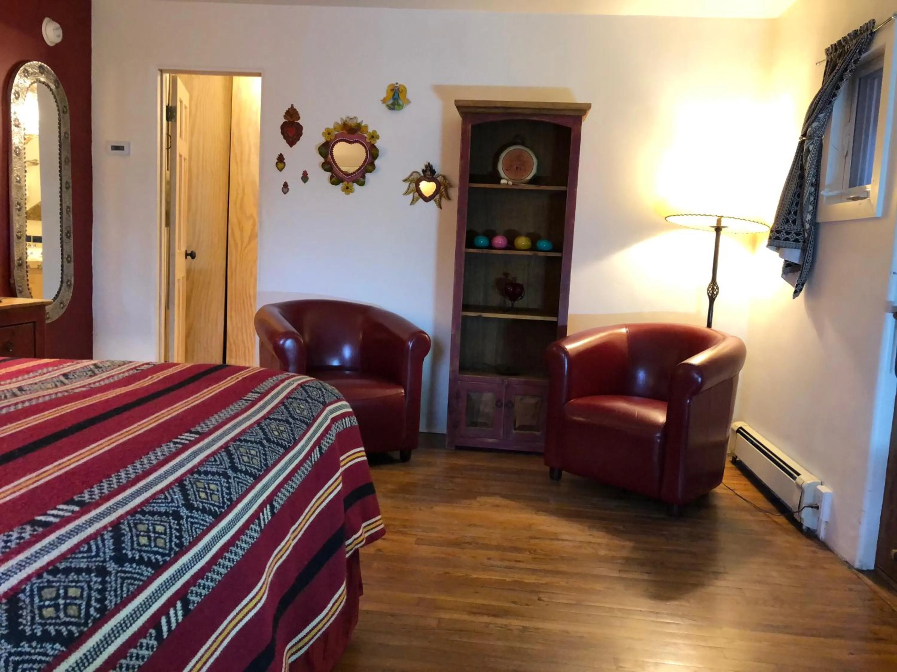 Bed in Santa Fe Bed & Breakfast