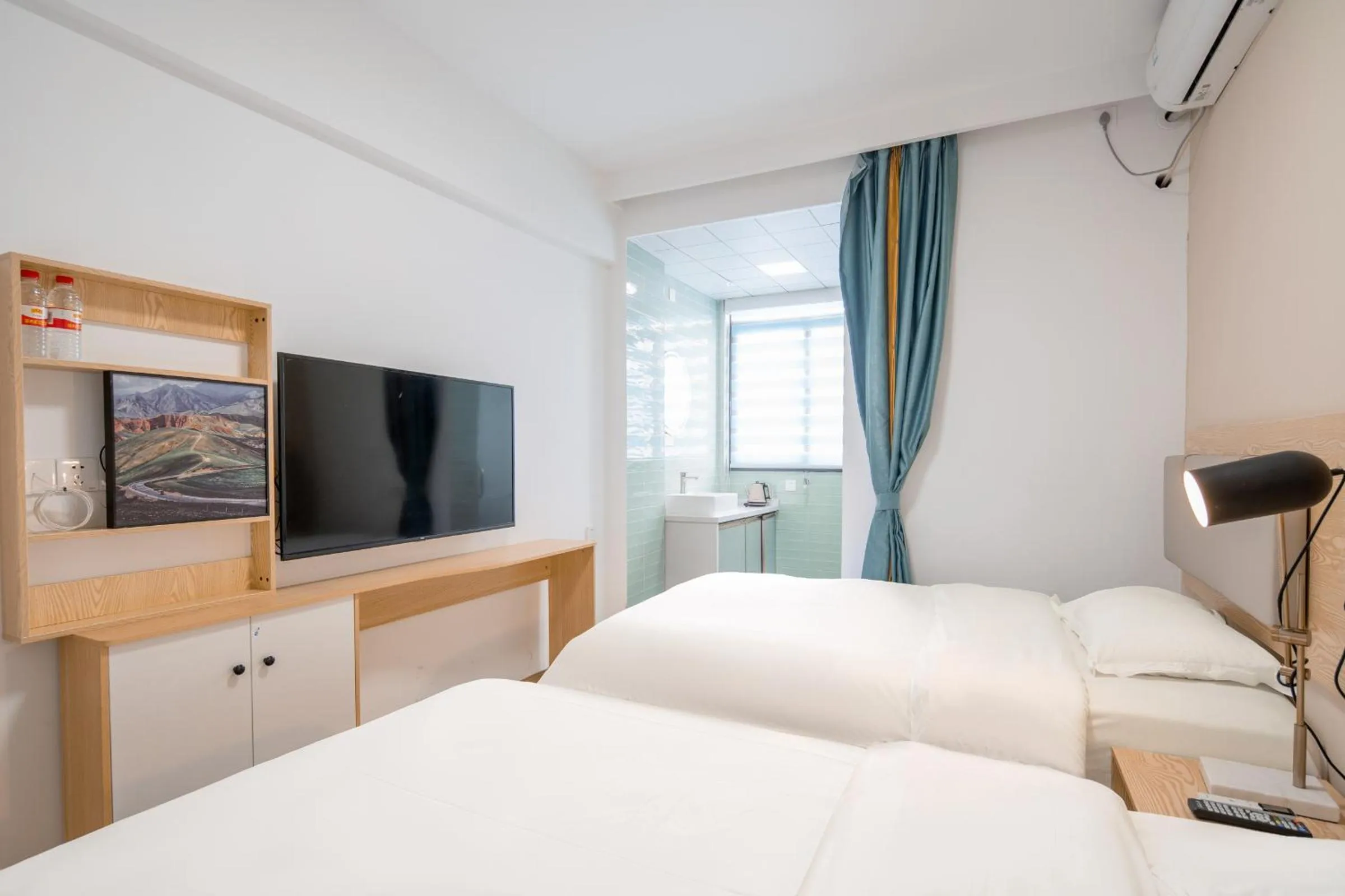 Bed in Sucha Hotel Xiamen Gaoqi International Airport