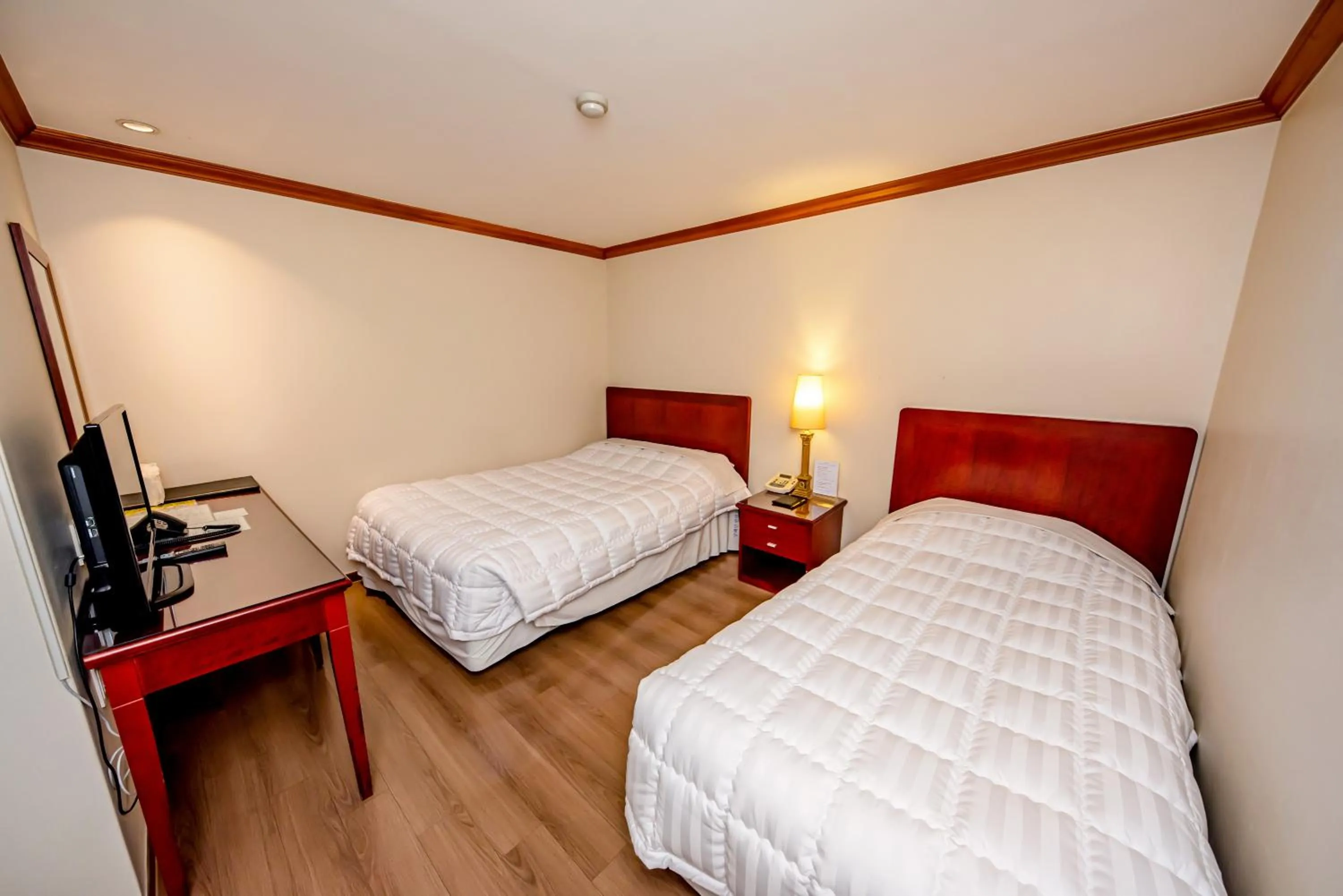 Bed in Samhaein Hotel