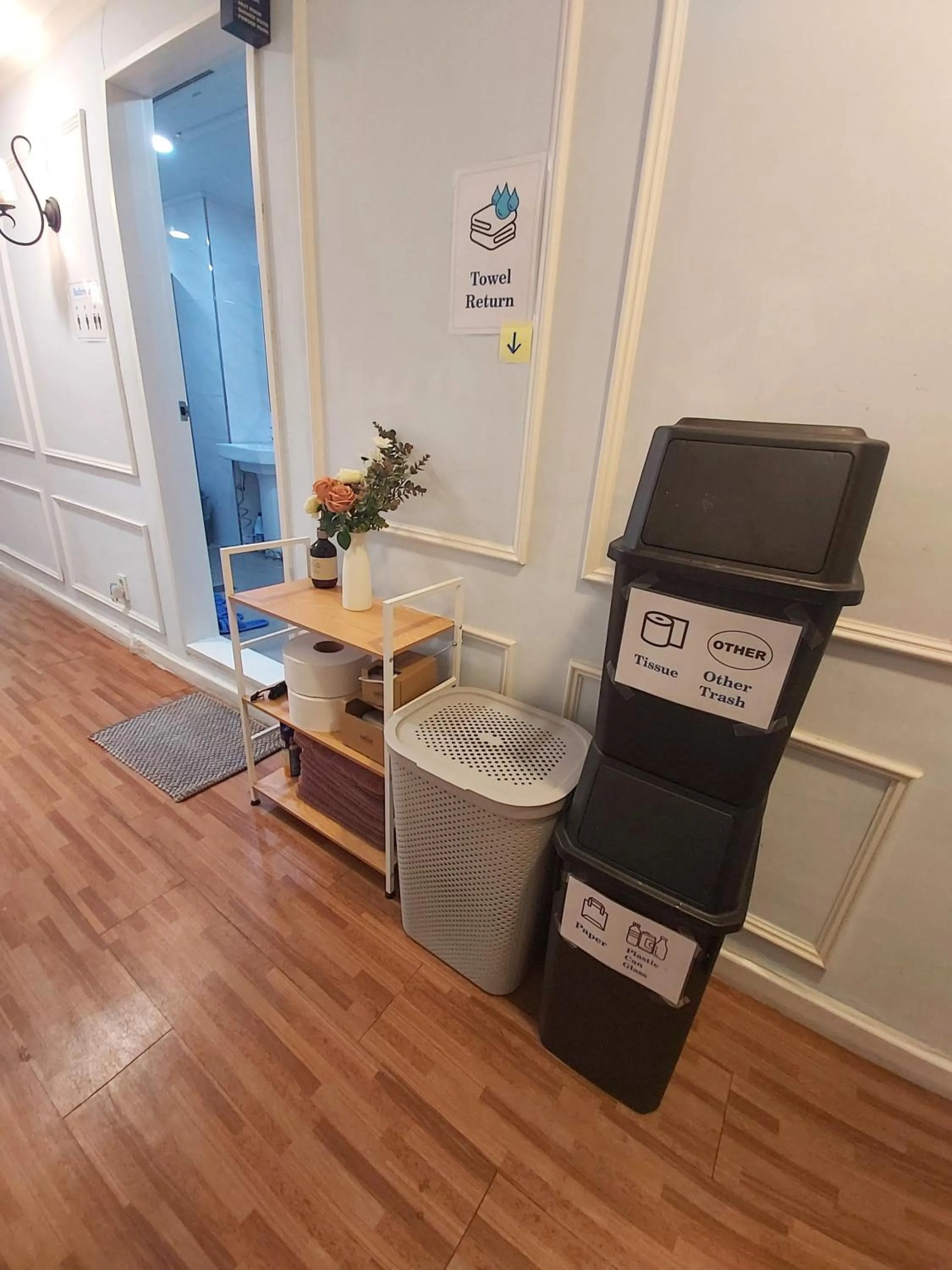 Area and facilities in Blue Boat Hostel Myeongdong