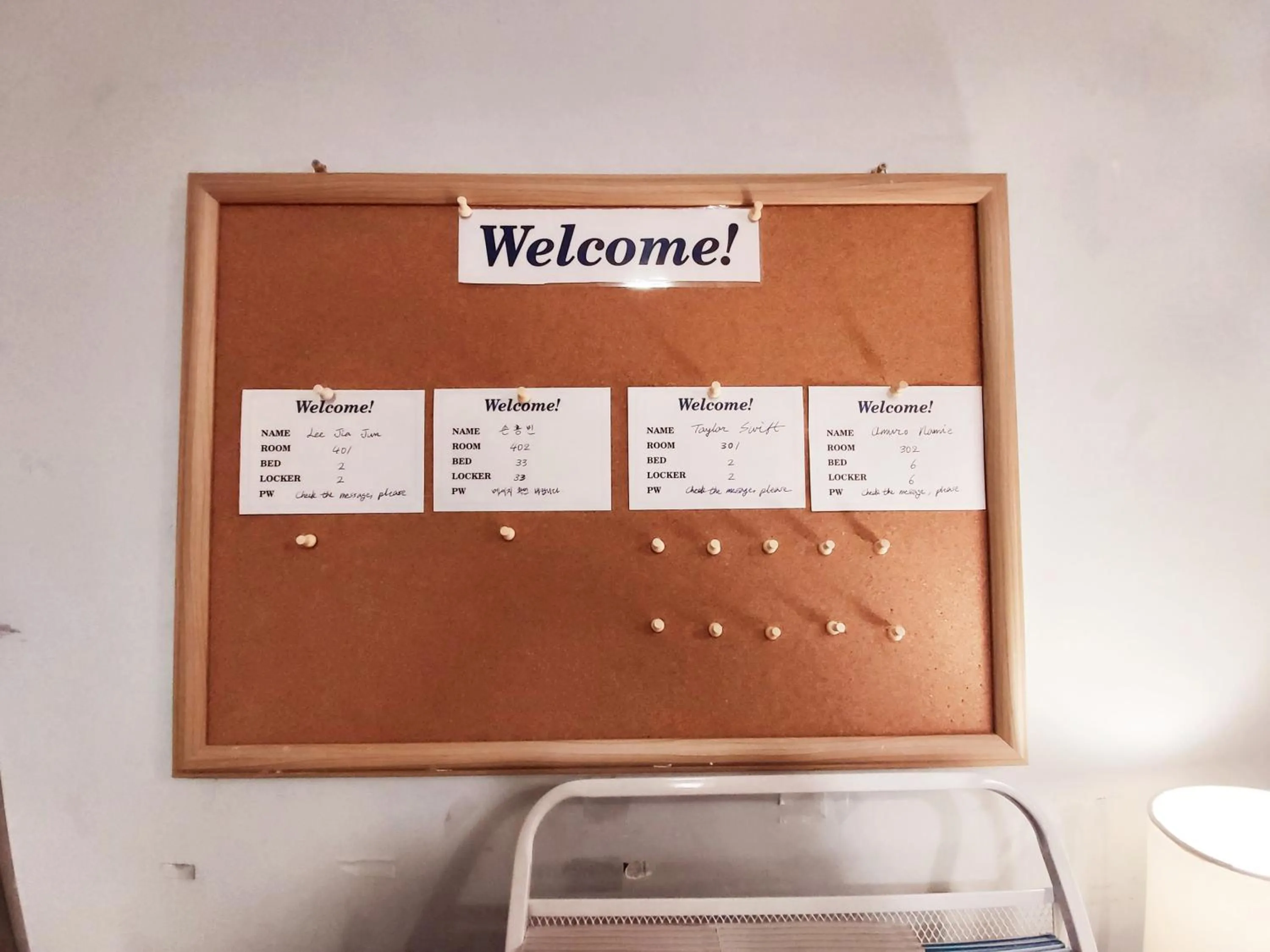 Lobby or reception in Blue Boat Hostel Myeongdong