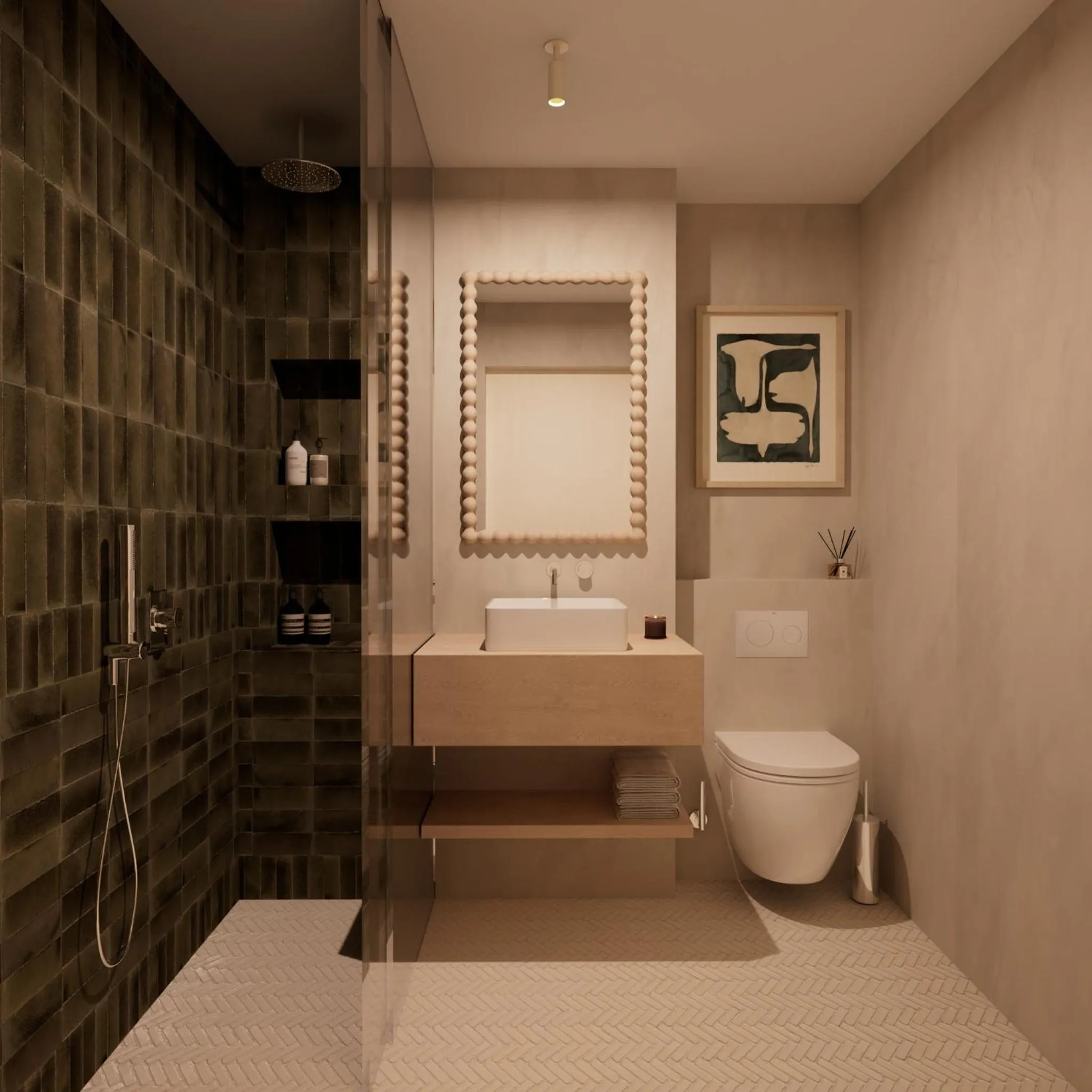 Shower in Hoposa Panorama