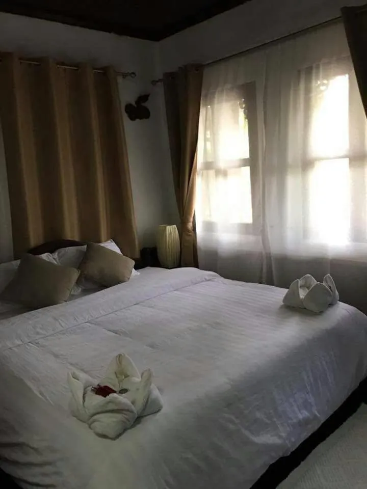 Bed in View Khemkhong Guesthouse