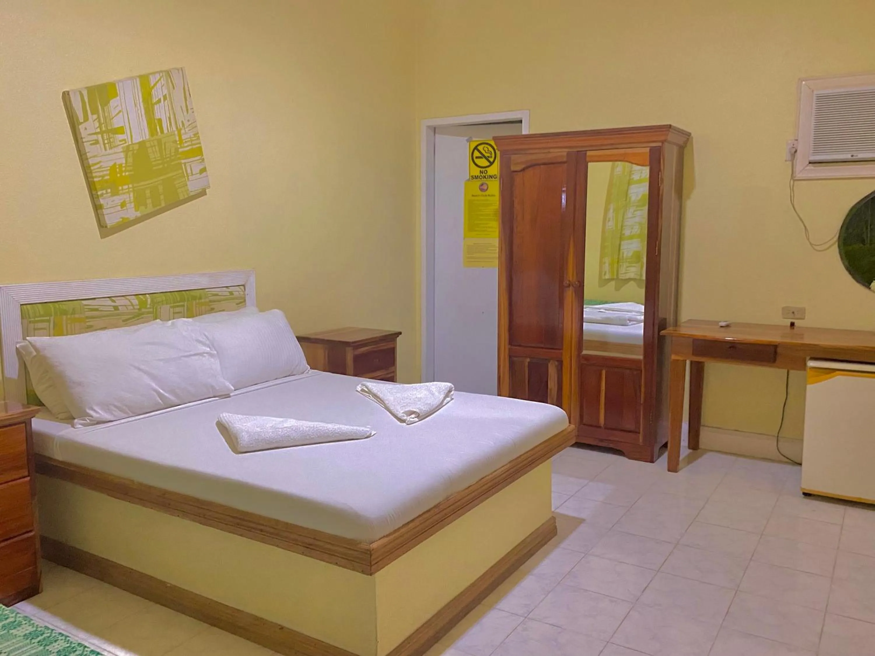 Bed in Camiguin Island Golden Sunset Beach Club