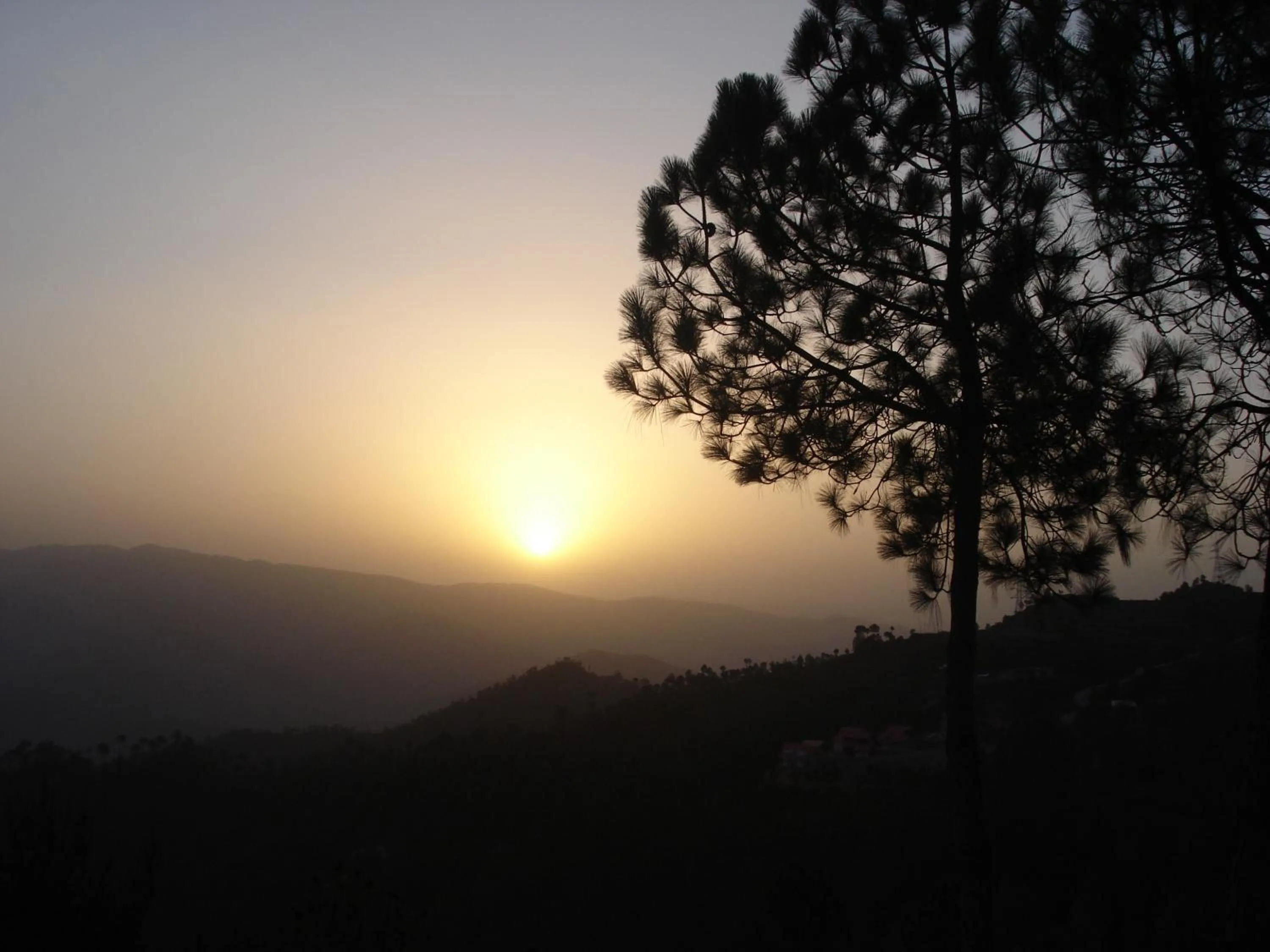 Sunrise in Woodsvilla Residency Ranikhet