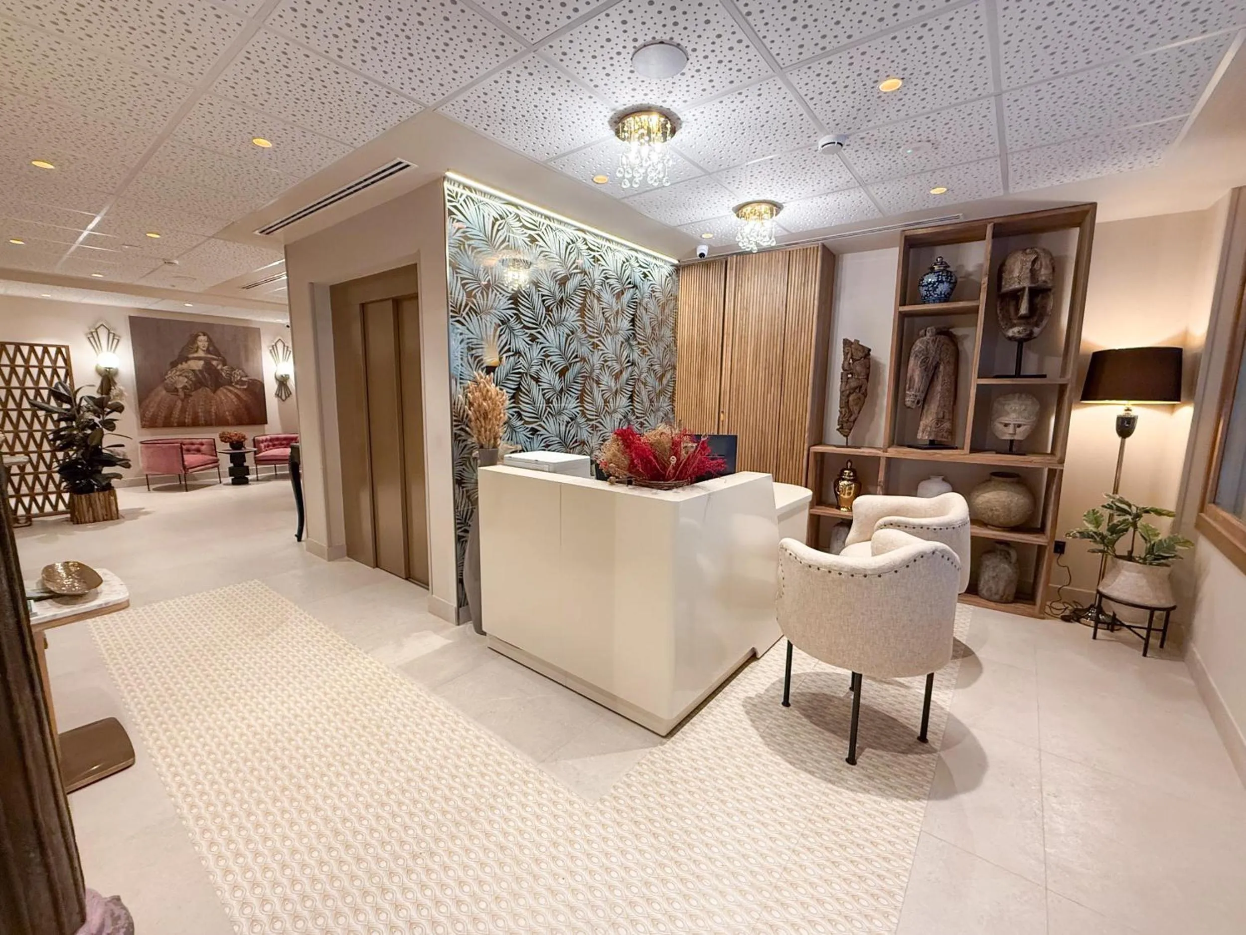 Lobby or reception in Akla Burgo de Osma