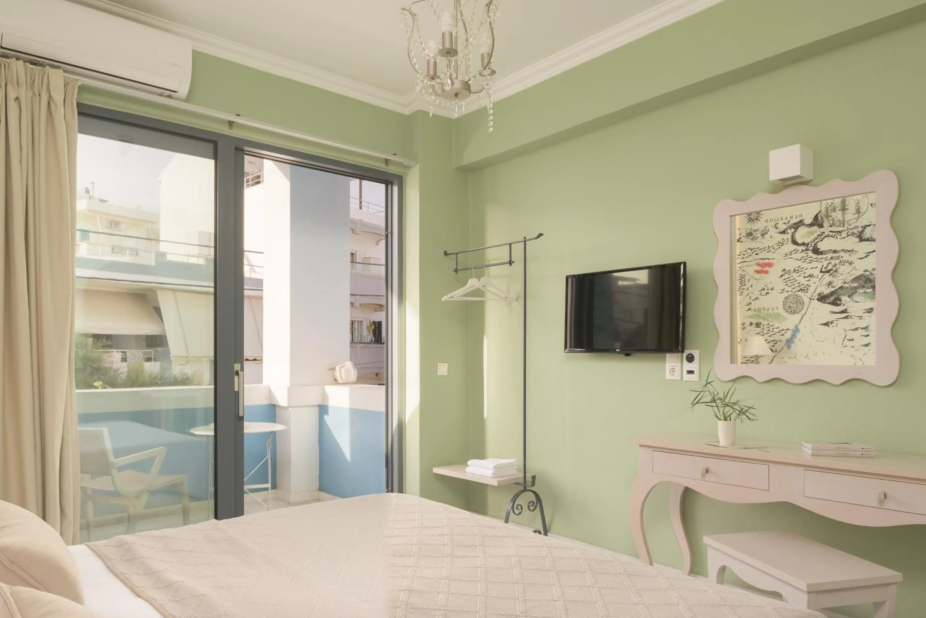 Bedroom, Bed in Palazzo Greco