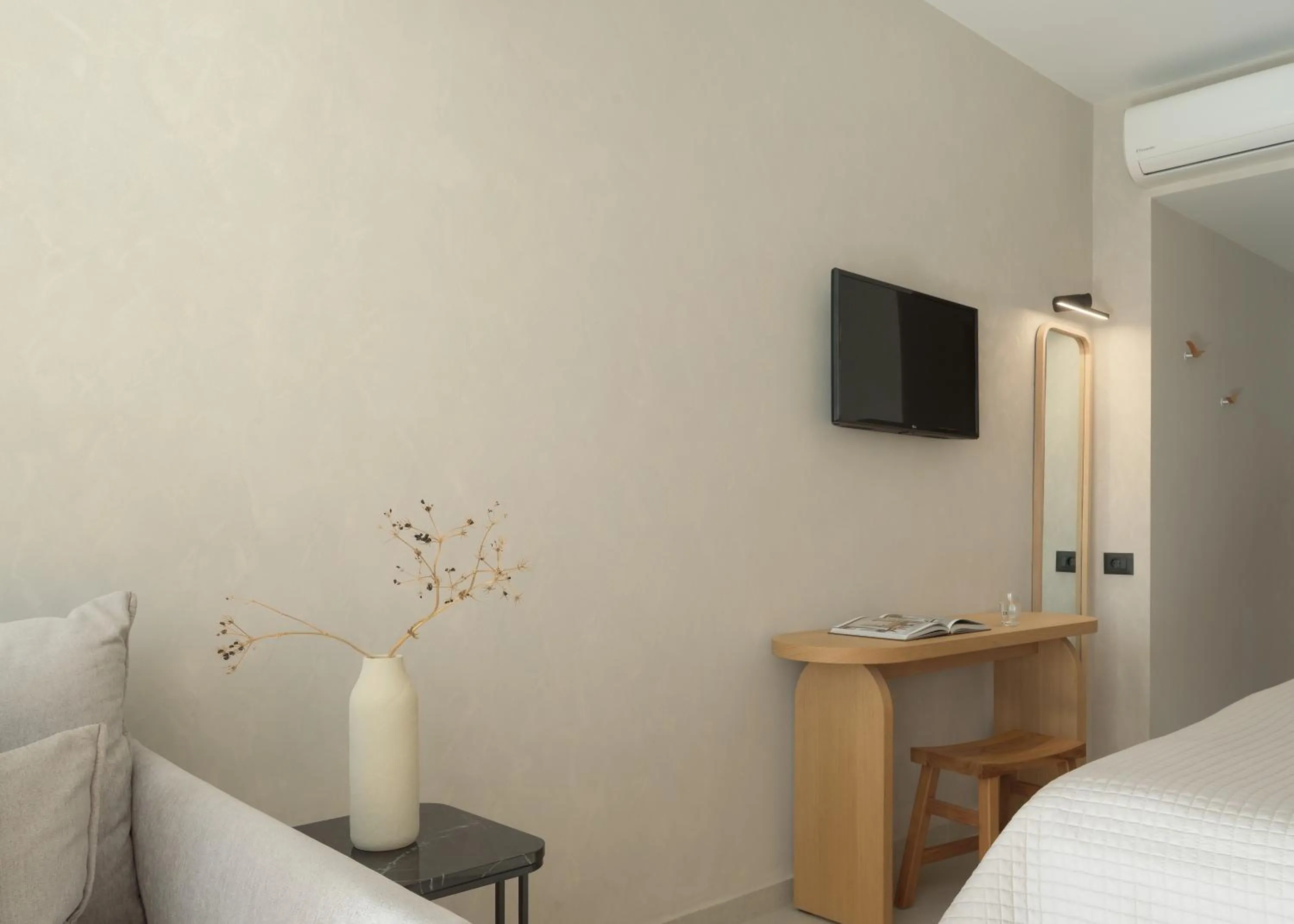 TV and multimedia, Bed in Palazzo Greco