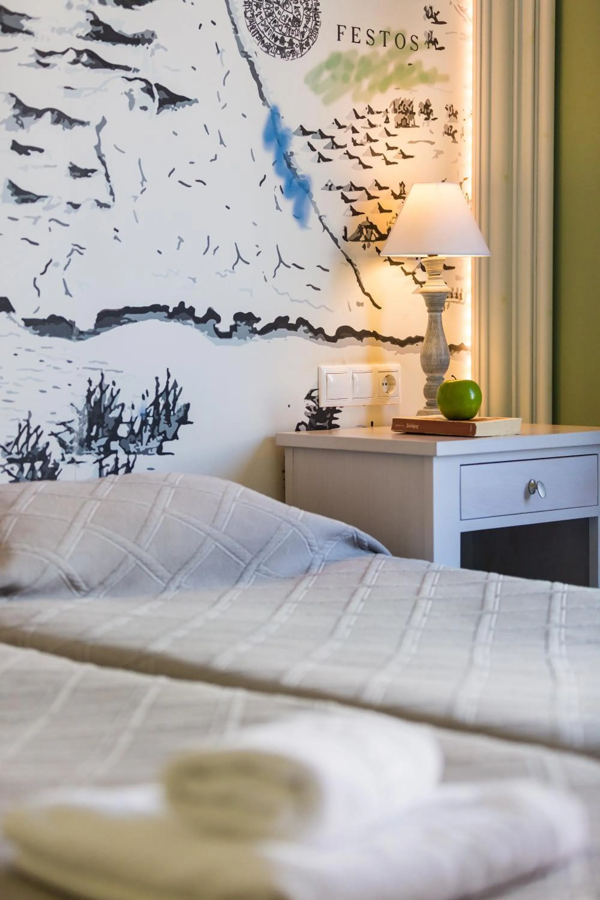 Street view, Bed in Palazzo Greco