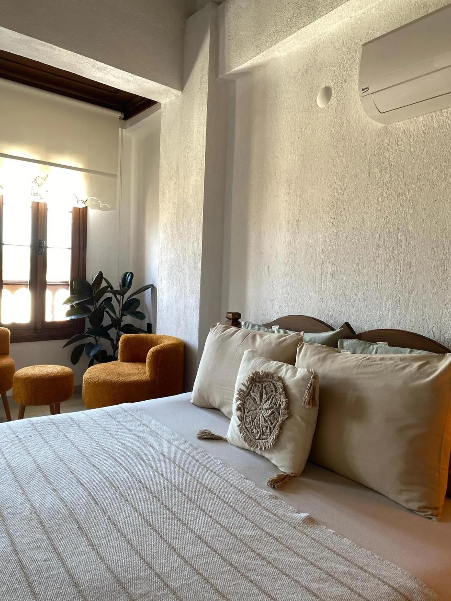 Bed in Şirince Kirke Otel