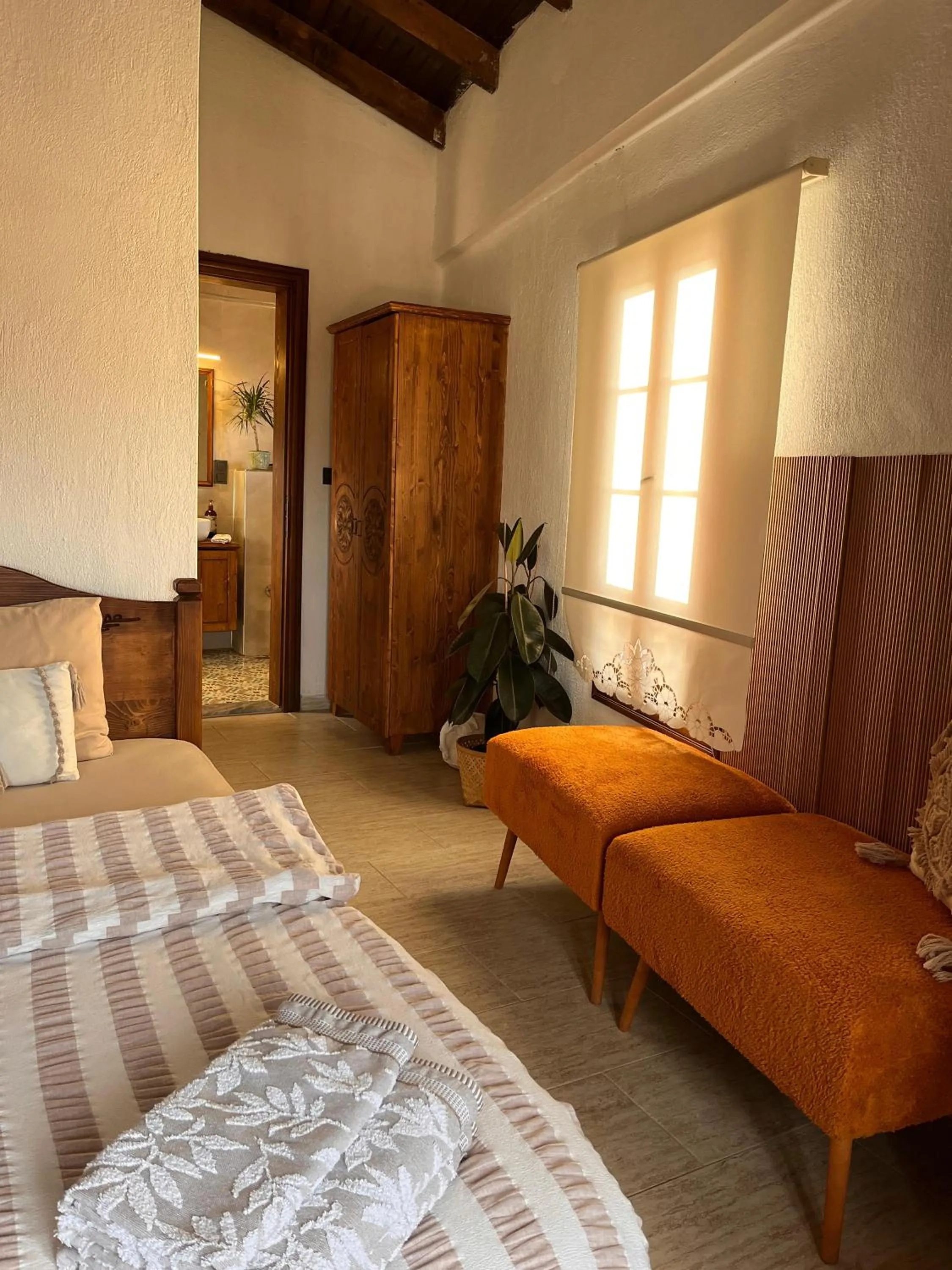 Bed in Şirince Kirke Otel