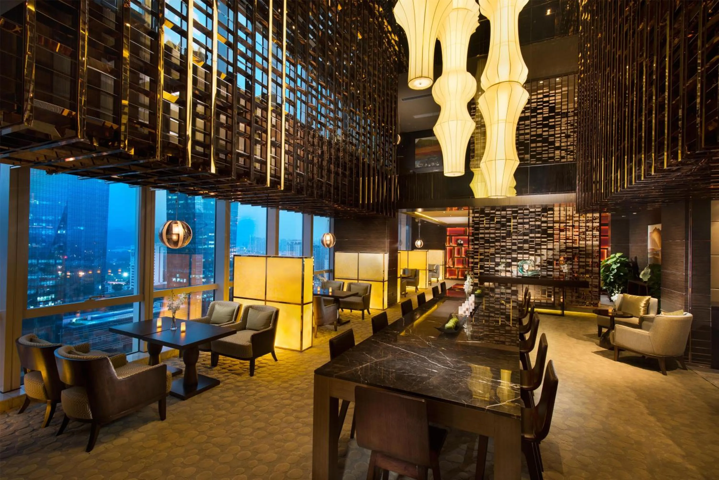 Property building in Hilton Shenzhen Futian